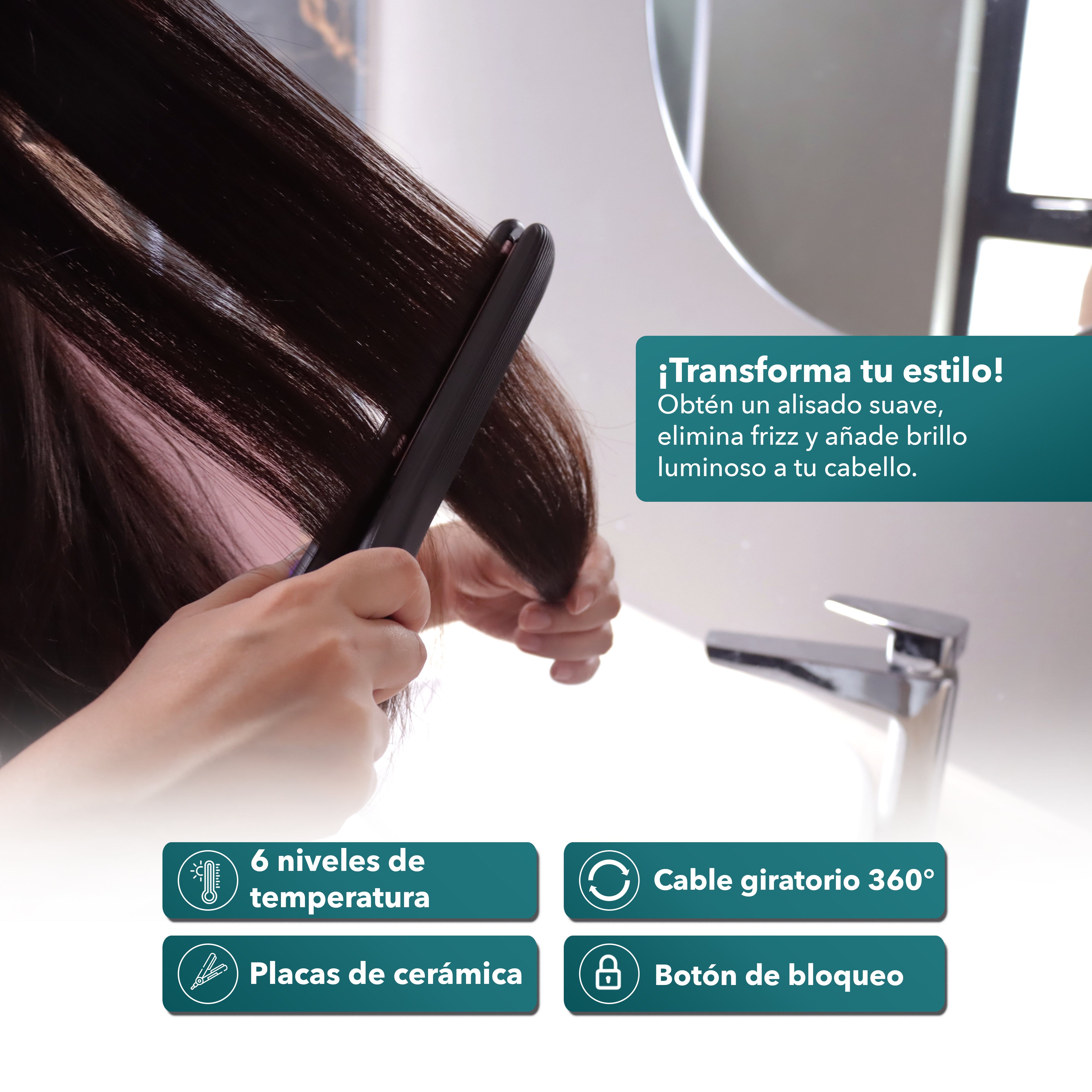 Plancha Alaciadora RC-P50