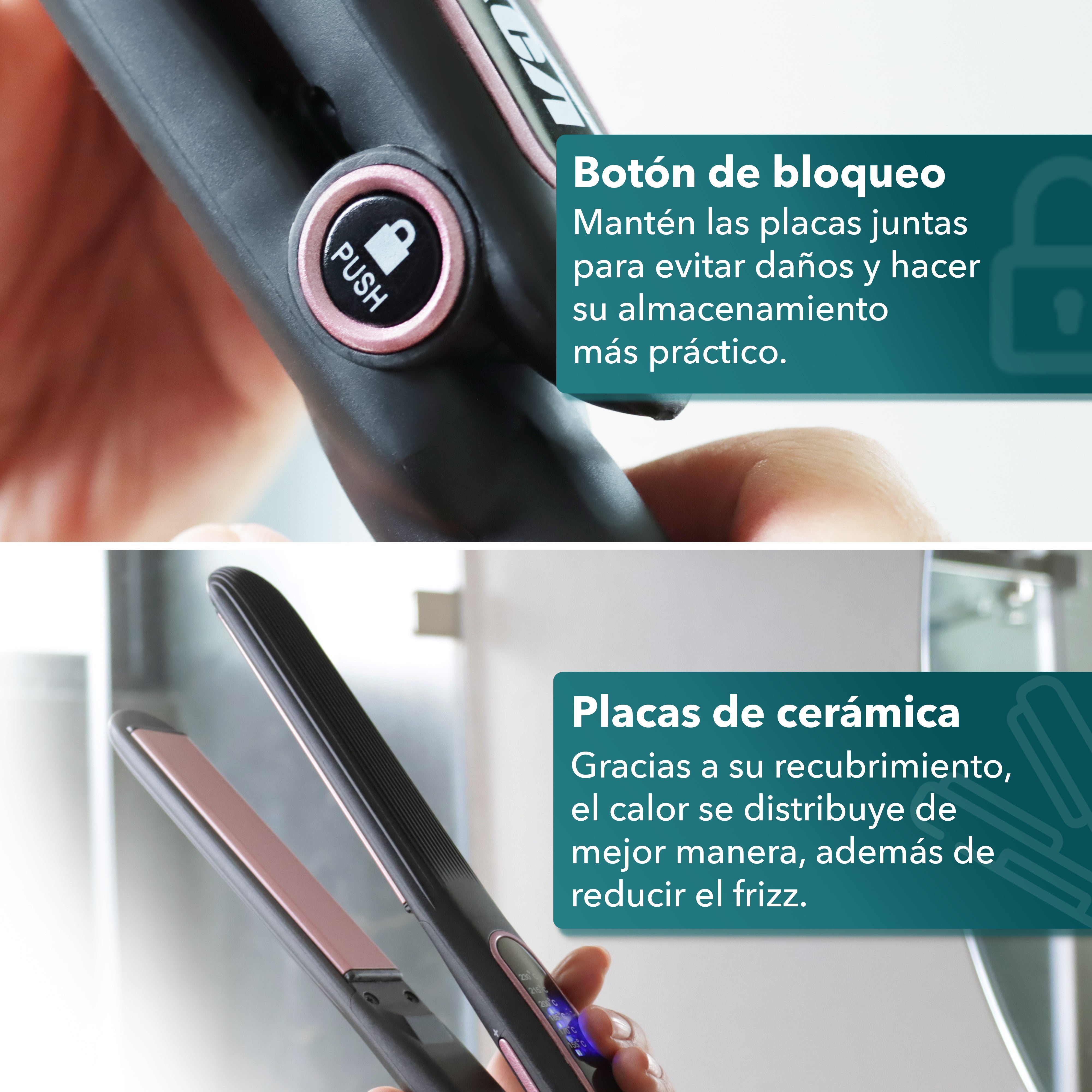 Plancha Alaciadora RC-P50