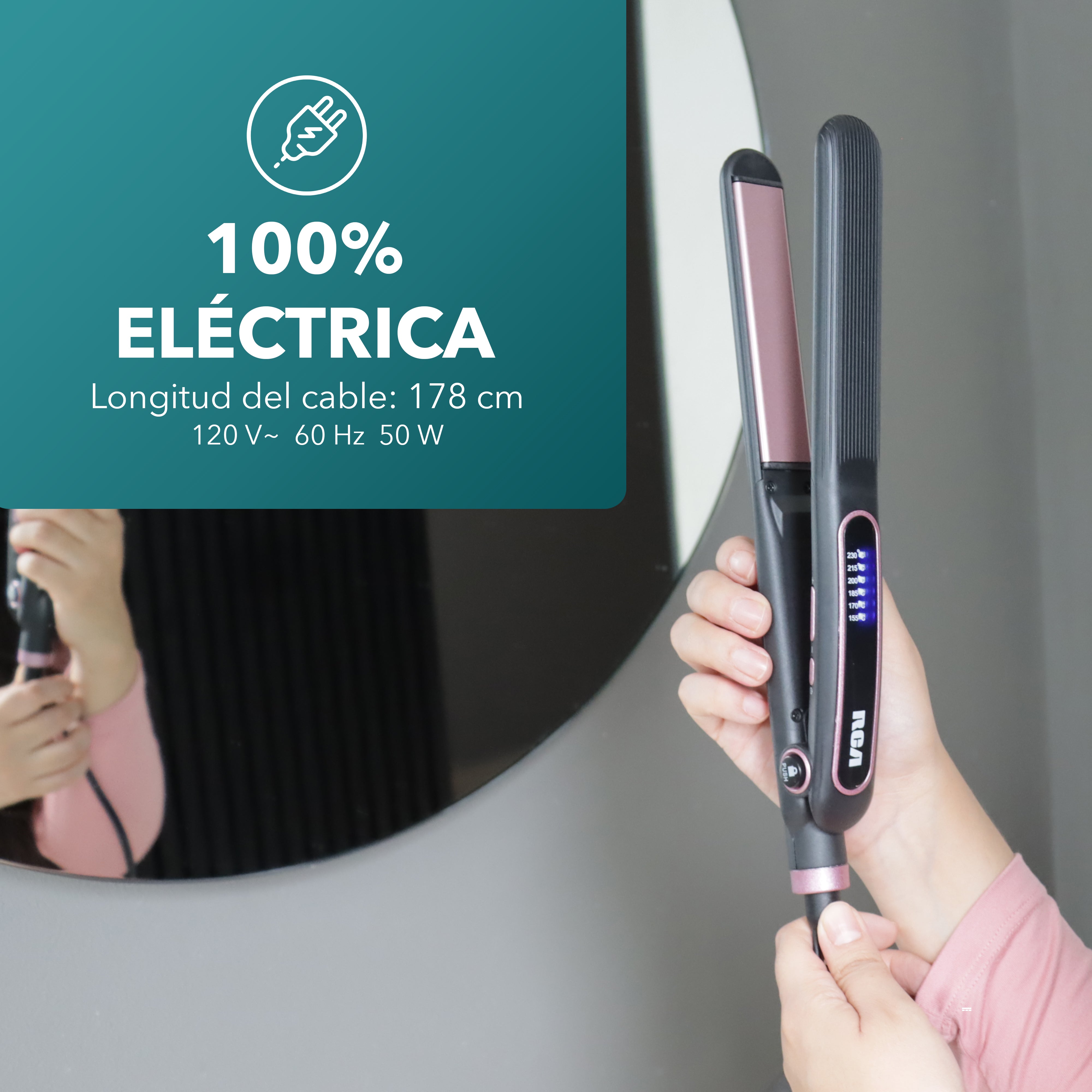 Plancha Alaciadora RC-P50