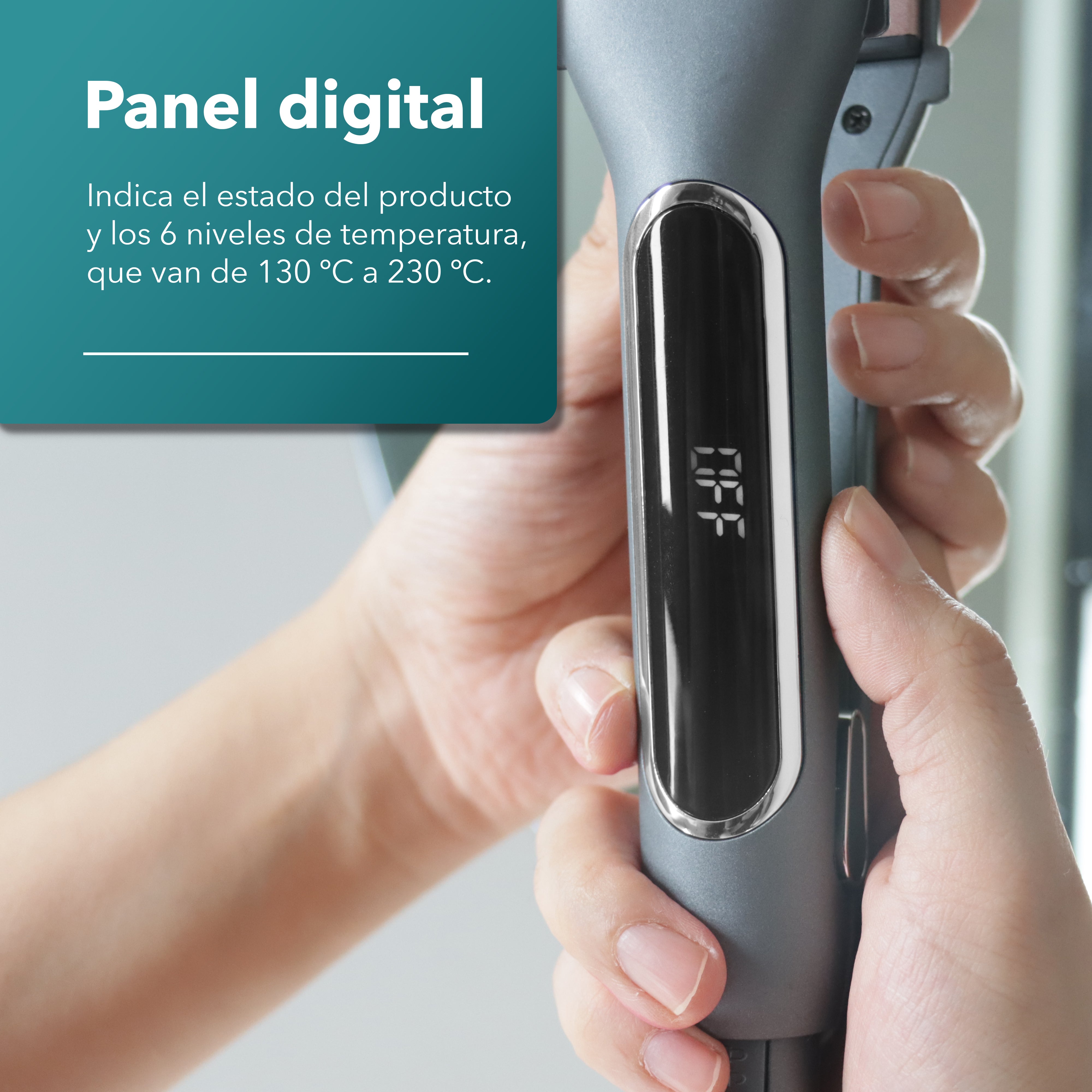 Plancha Alaciadora con Tecnología Iónica RC-P51