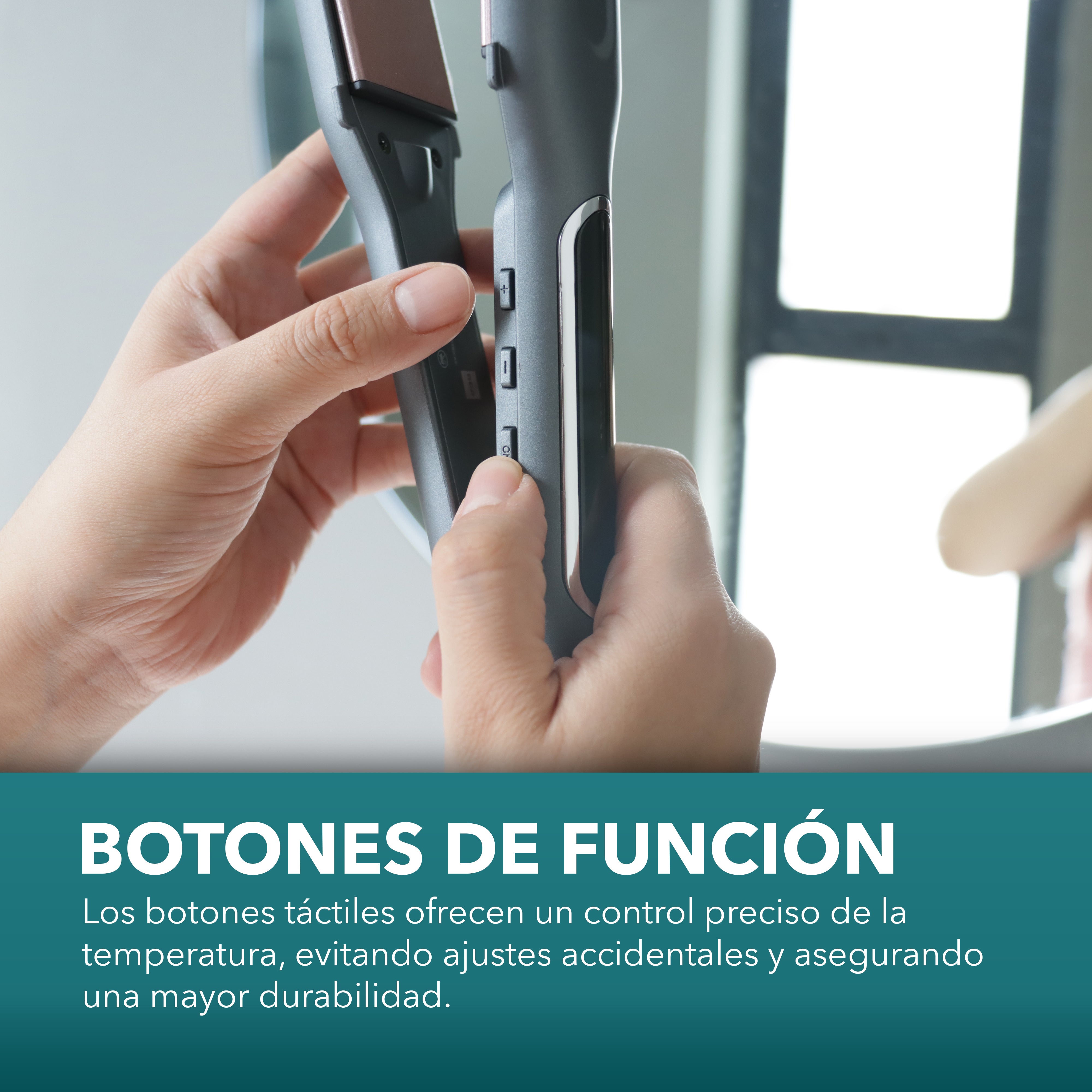 Plancha Alaciadora con Tecnología Iónica RC-P51