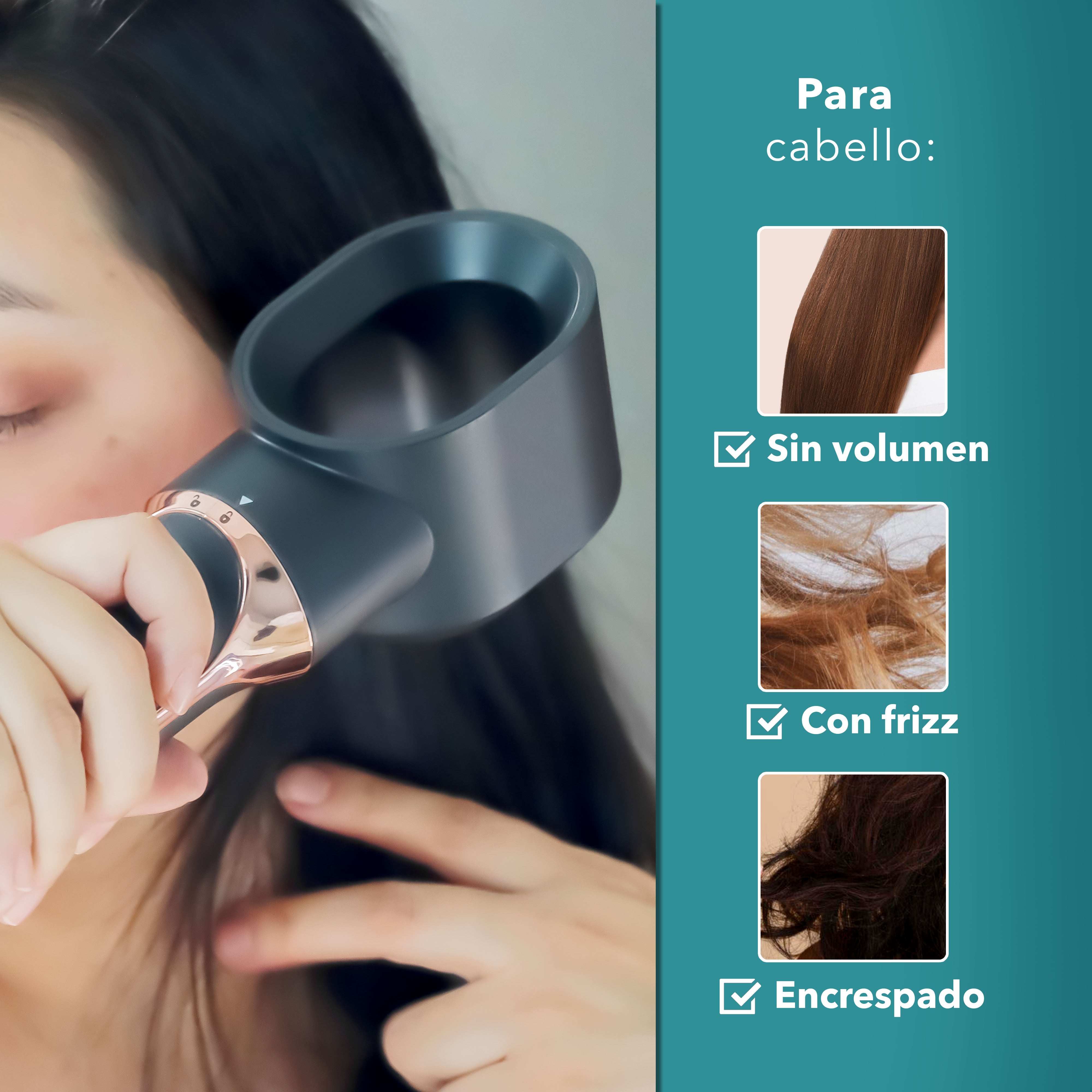 Cepillo Secador 2 en 1 RC-P52