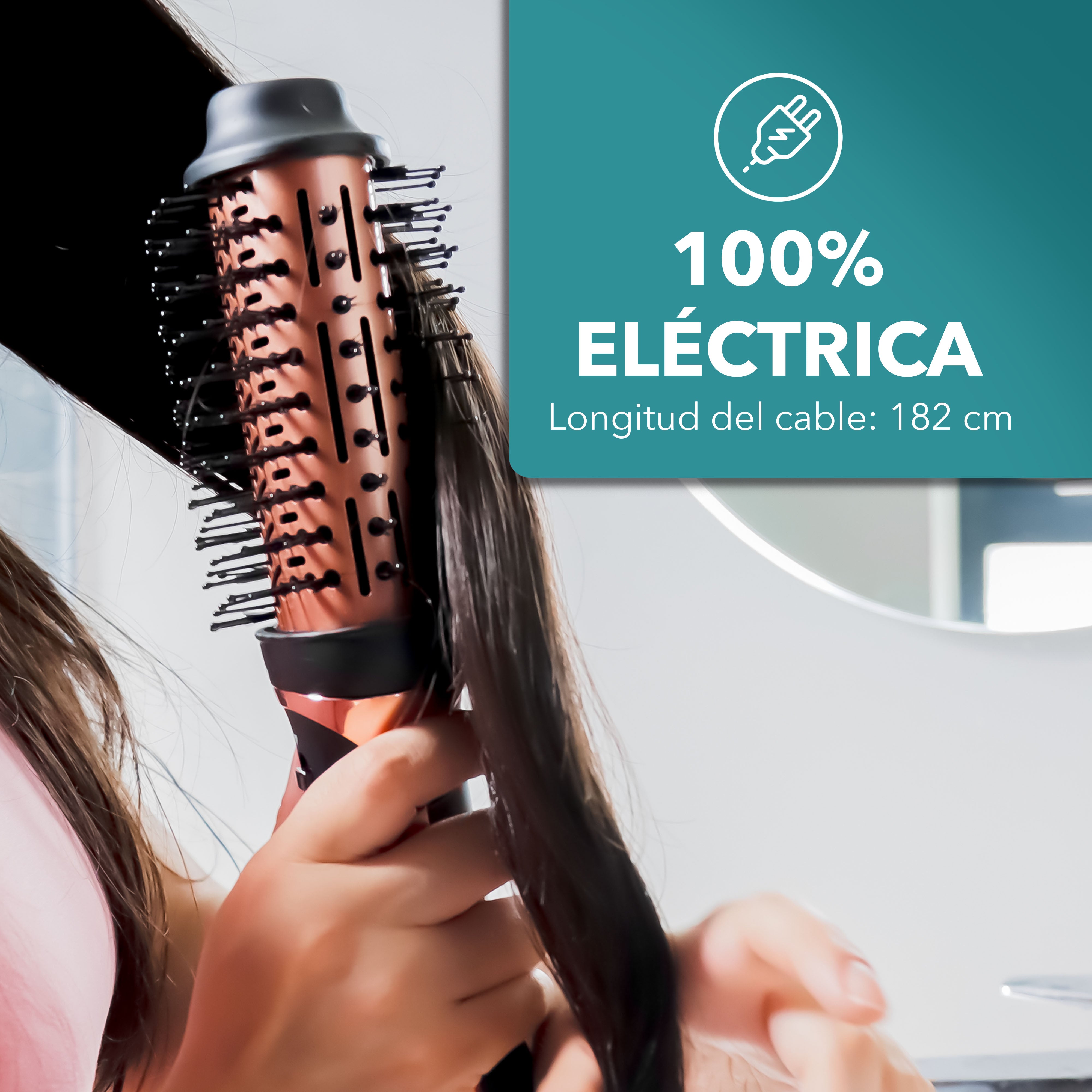 Cepillo Secador 2 en 1 RC-P52