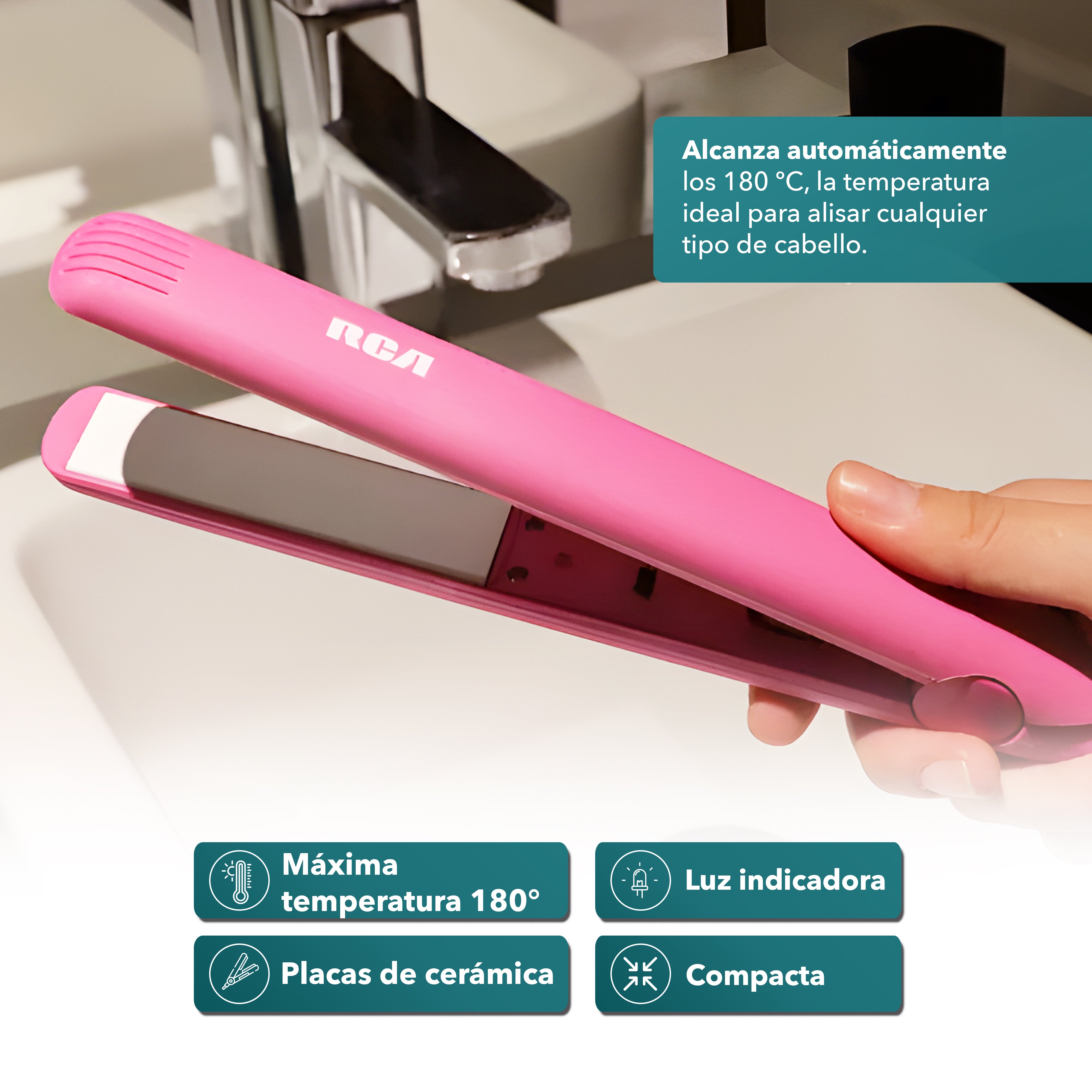Plancha Alaciadora RC-P7