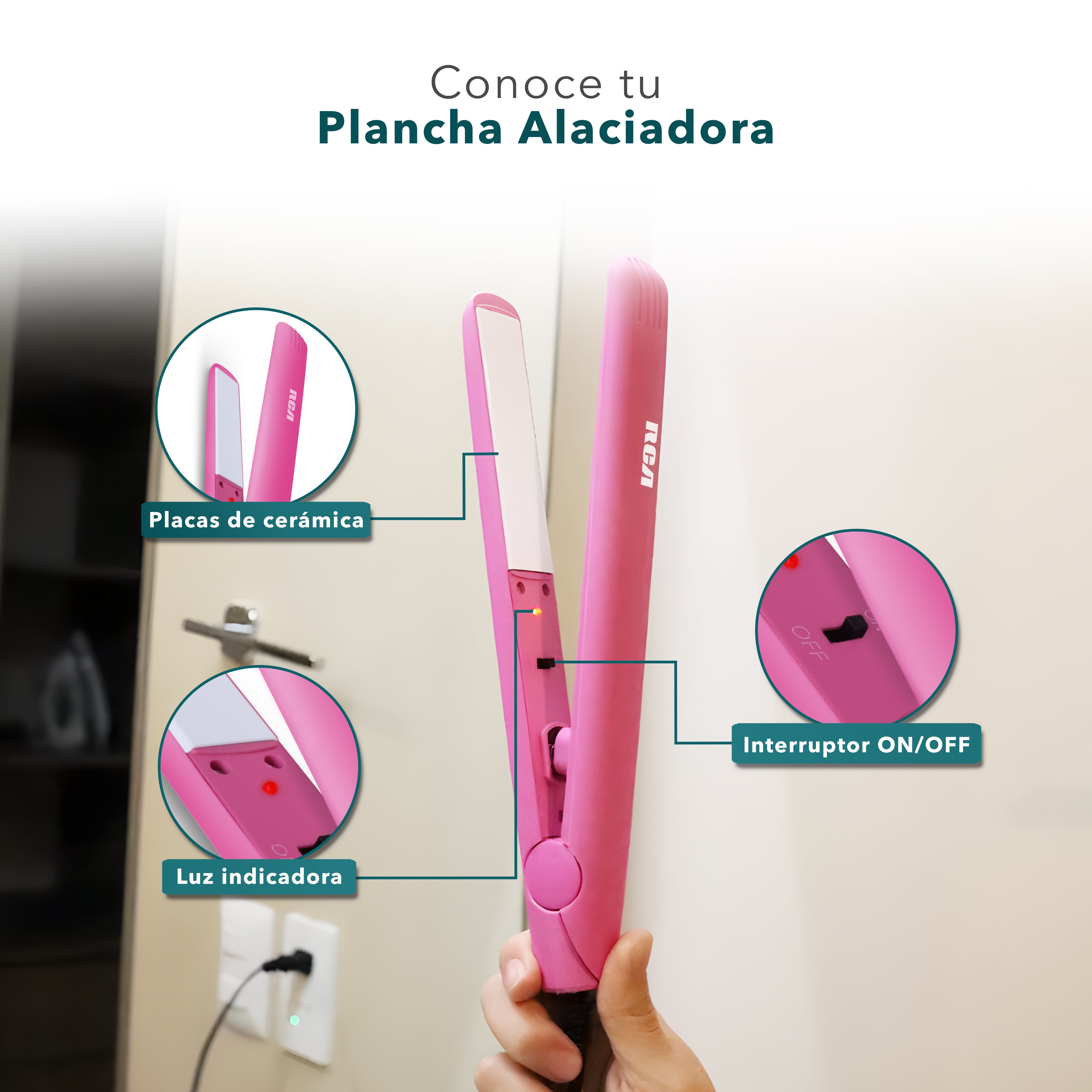 Plancha Alaciadora RC-P7