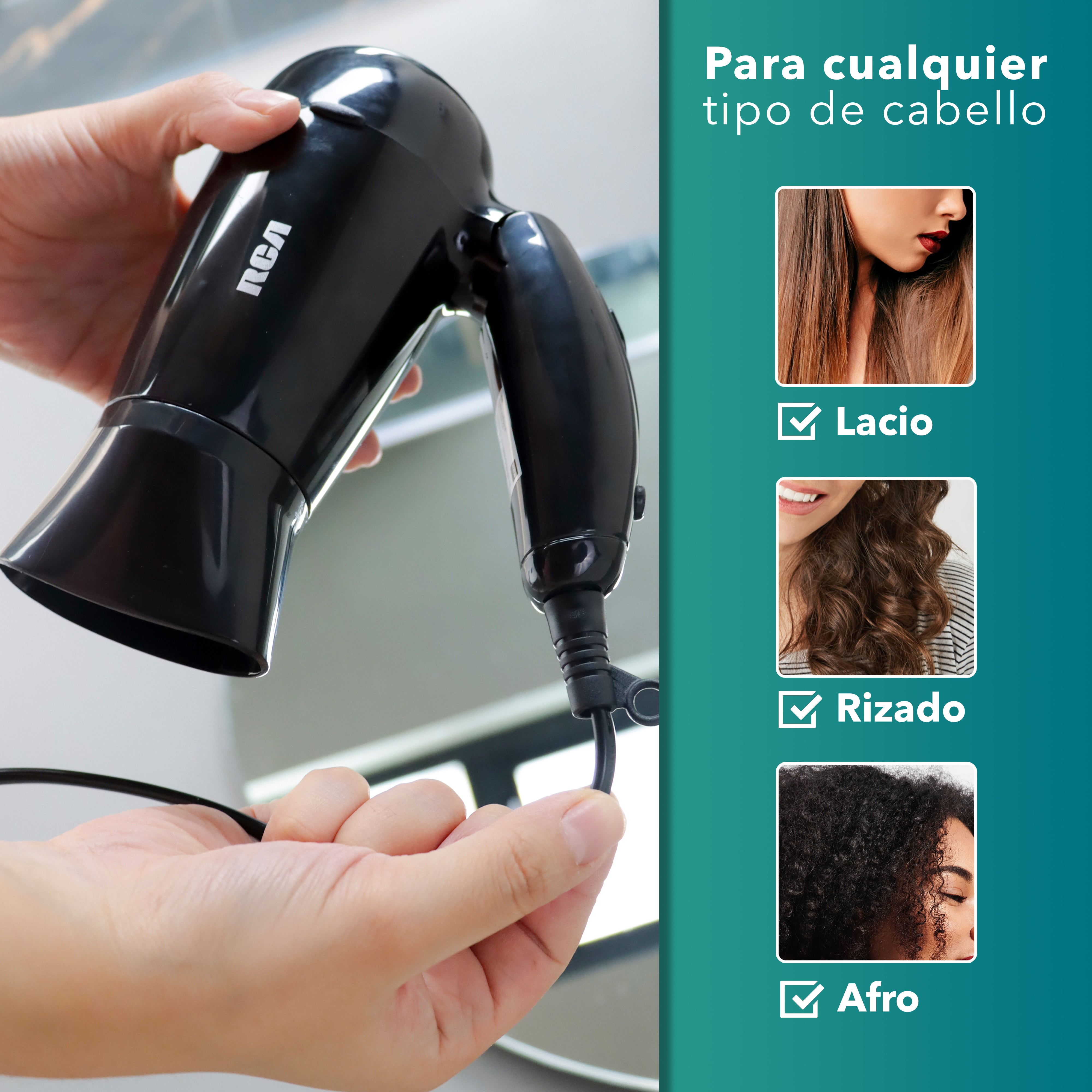 Secadora de Cabello RC-P8