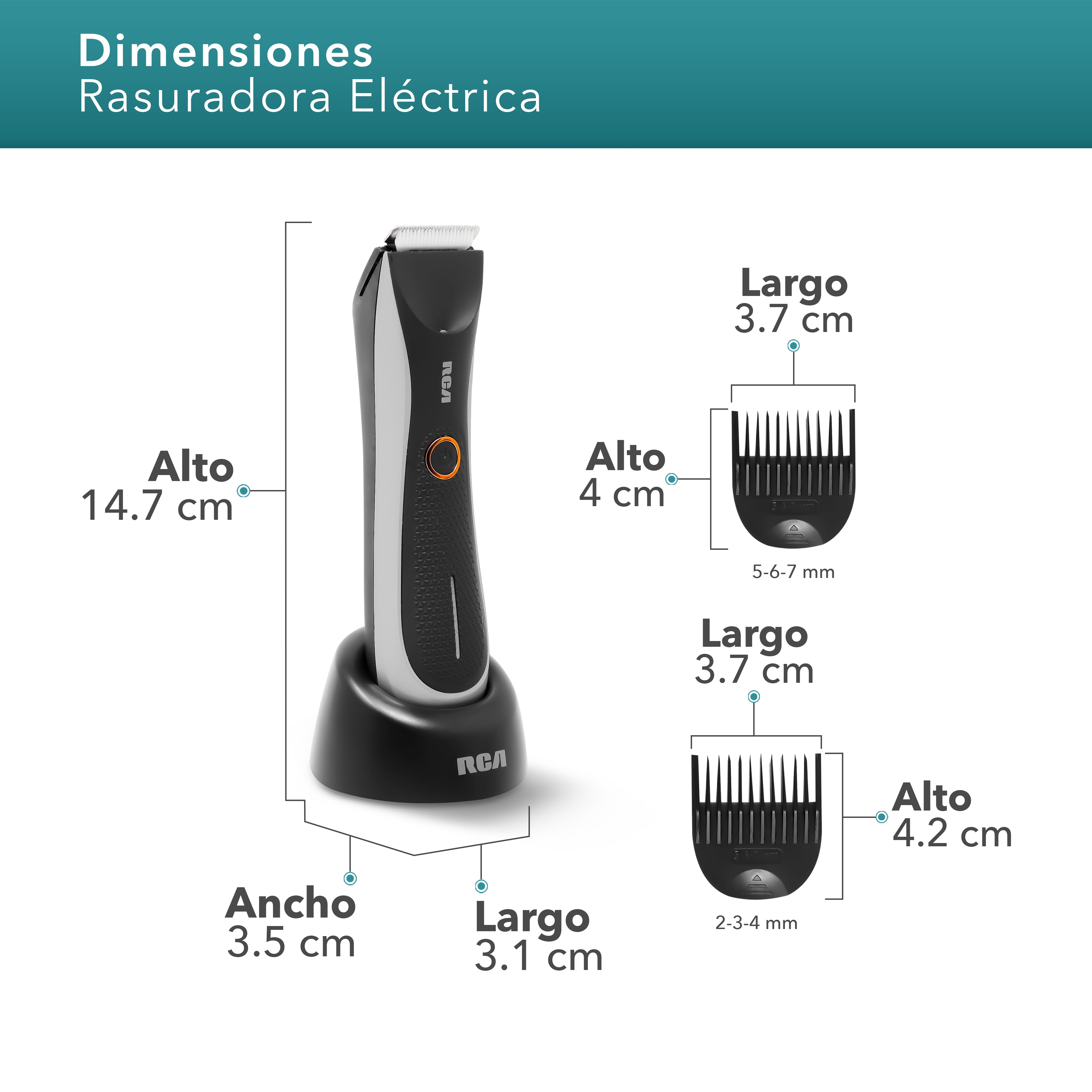 Rasuradora Eléctrica Inalámbrica RC-TR1
