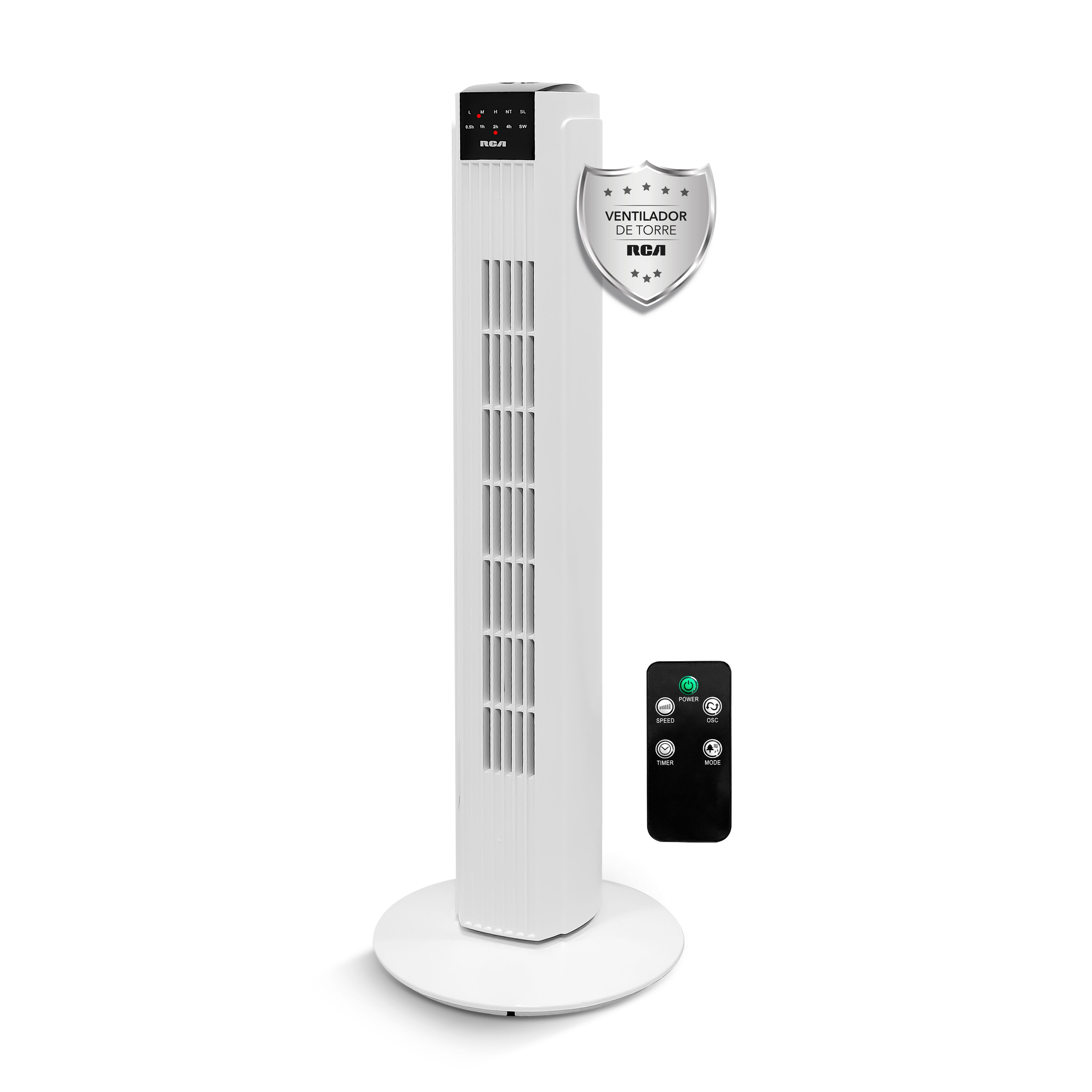 Ventilador de Torre con Control Remoto RC-VT2