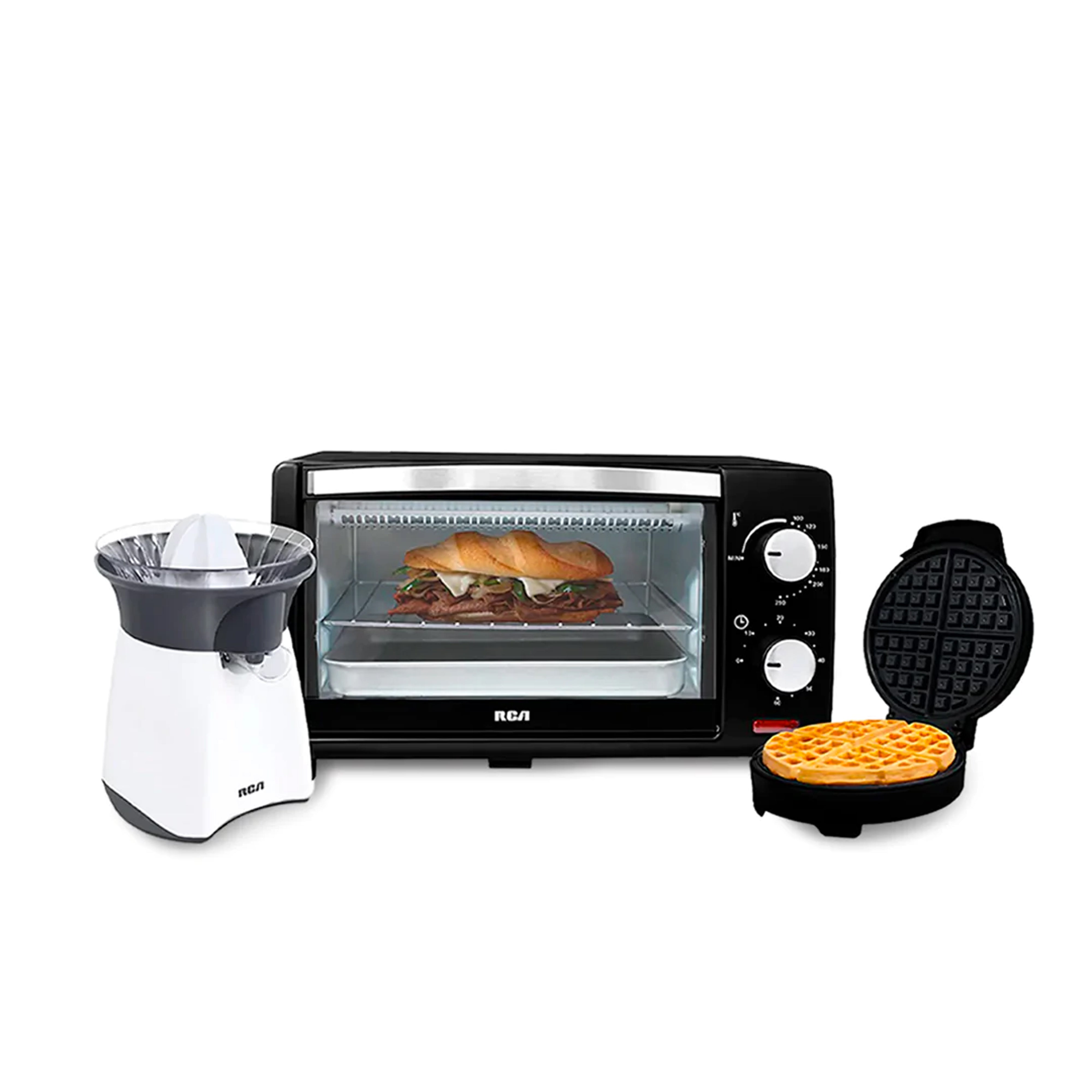 Combo Cocina (Horno, Waflera y Exprimidor) RC-CC
