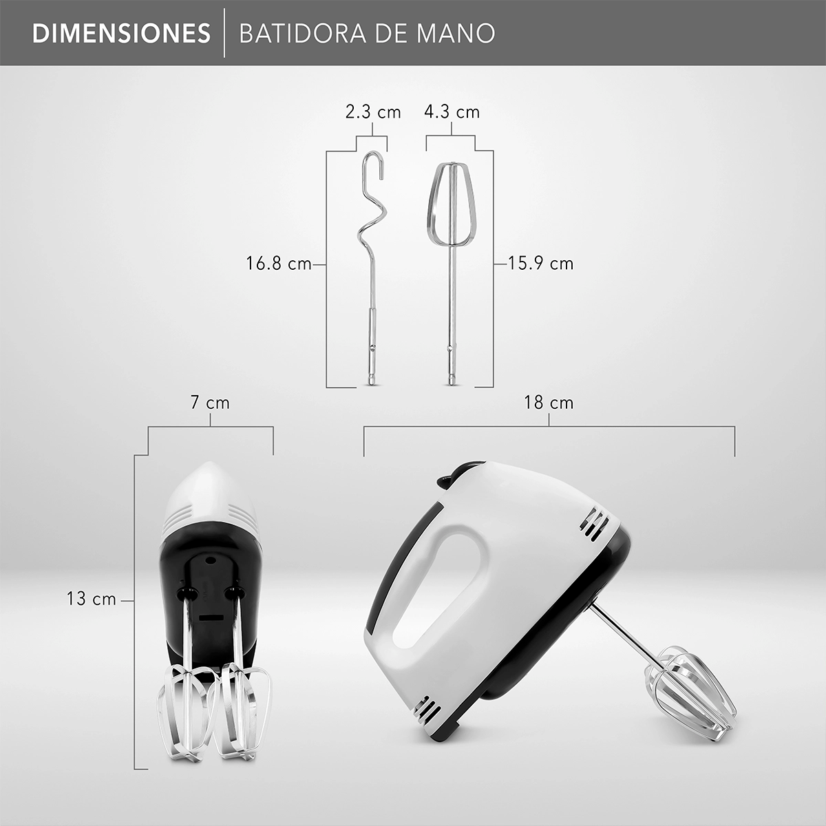 Batidora de Mano RC-093