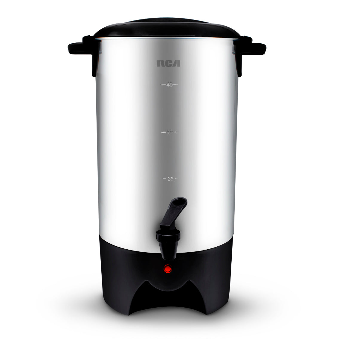 Cafetera de Acero Inoxidable de 40 Tazas RC-6L