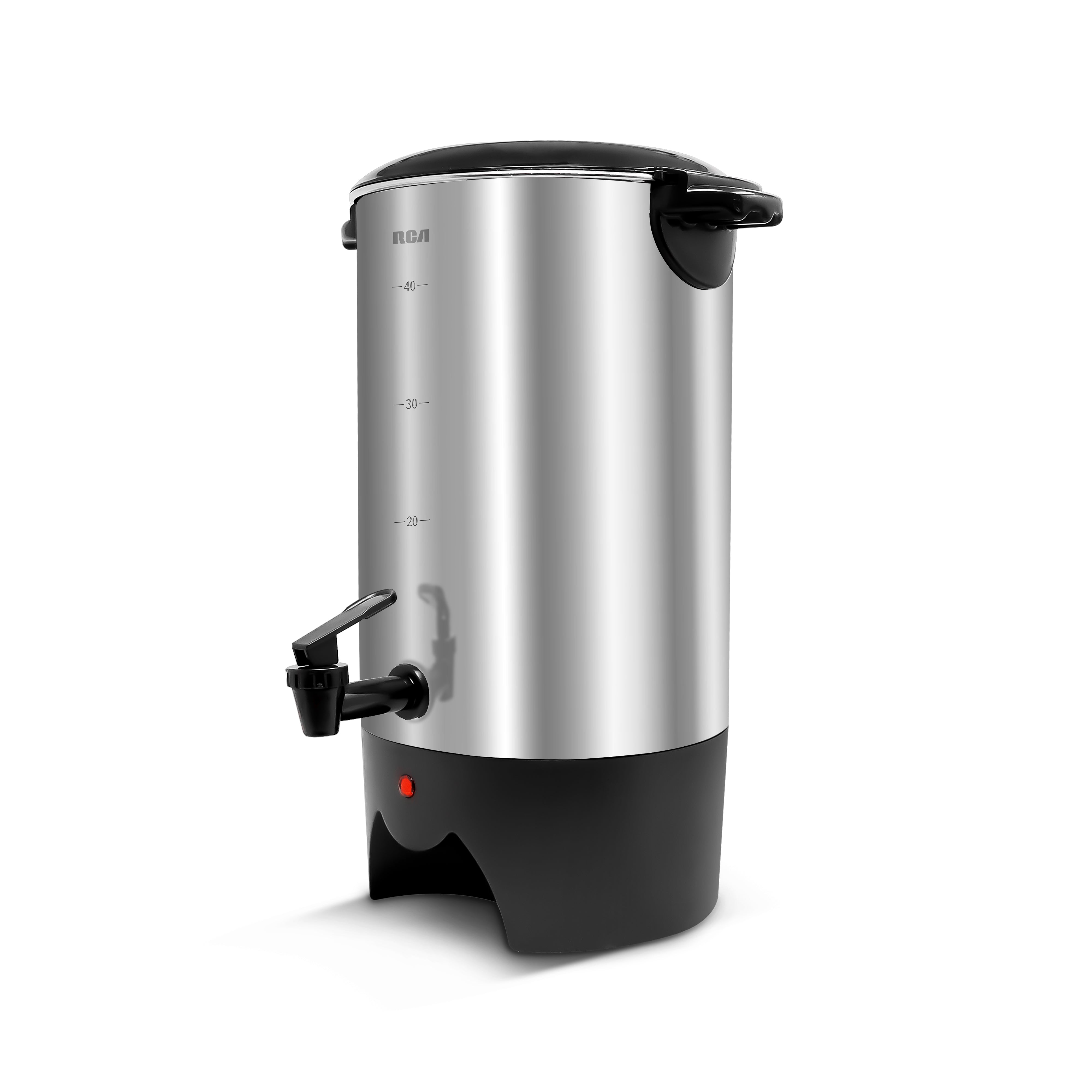 Cafetera de Acero Inoxidable de 40 Tazas RC-6L
