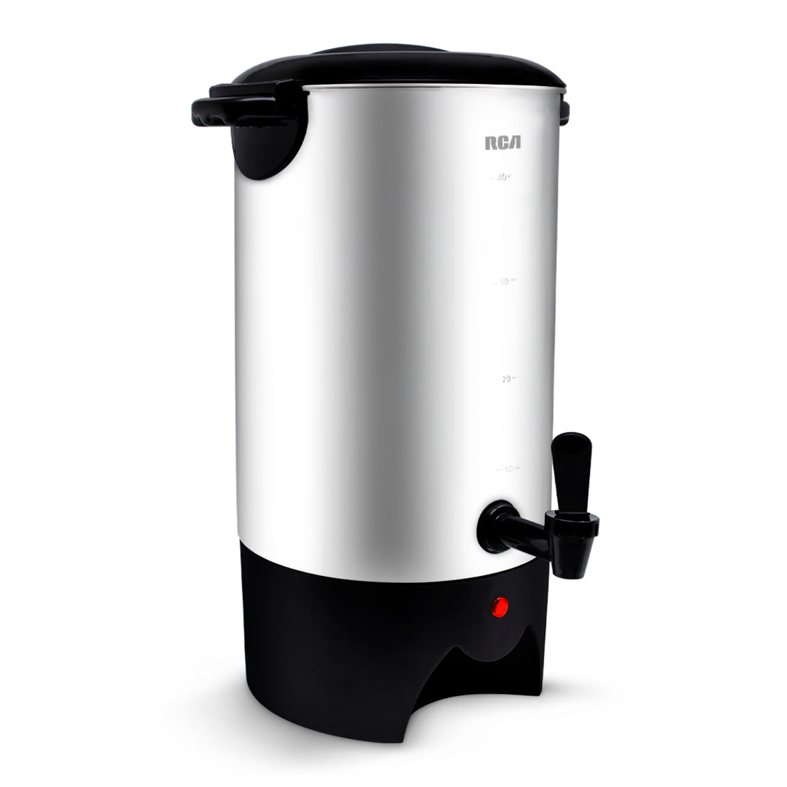 Cafetera de Acero Inoxidable de 40 Tazas RC-6L