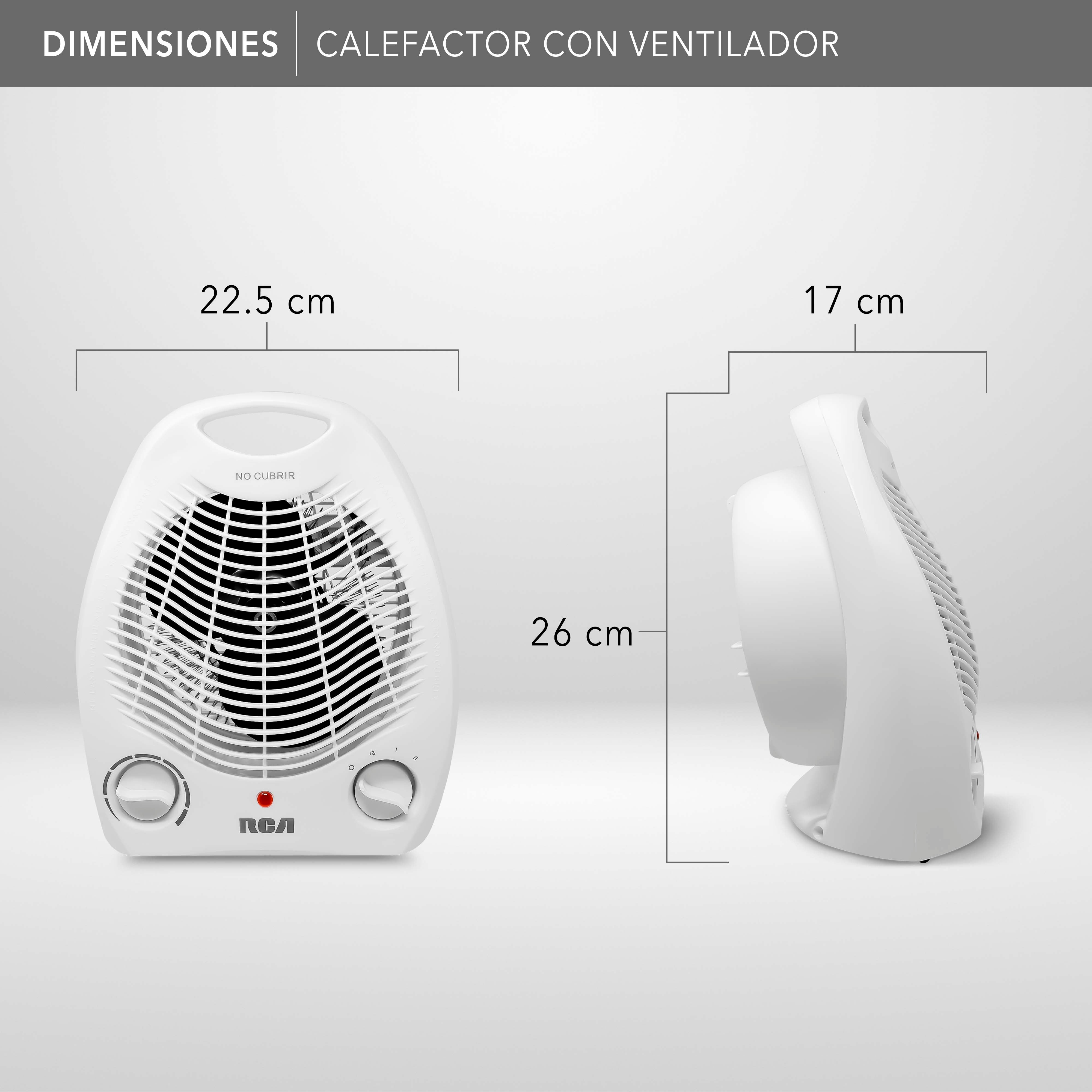 Calefactor con Ventilador RC-A01