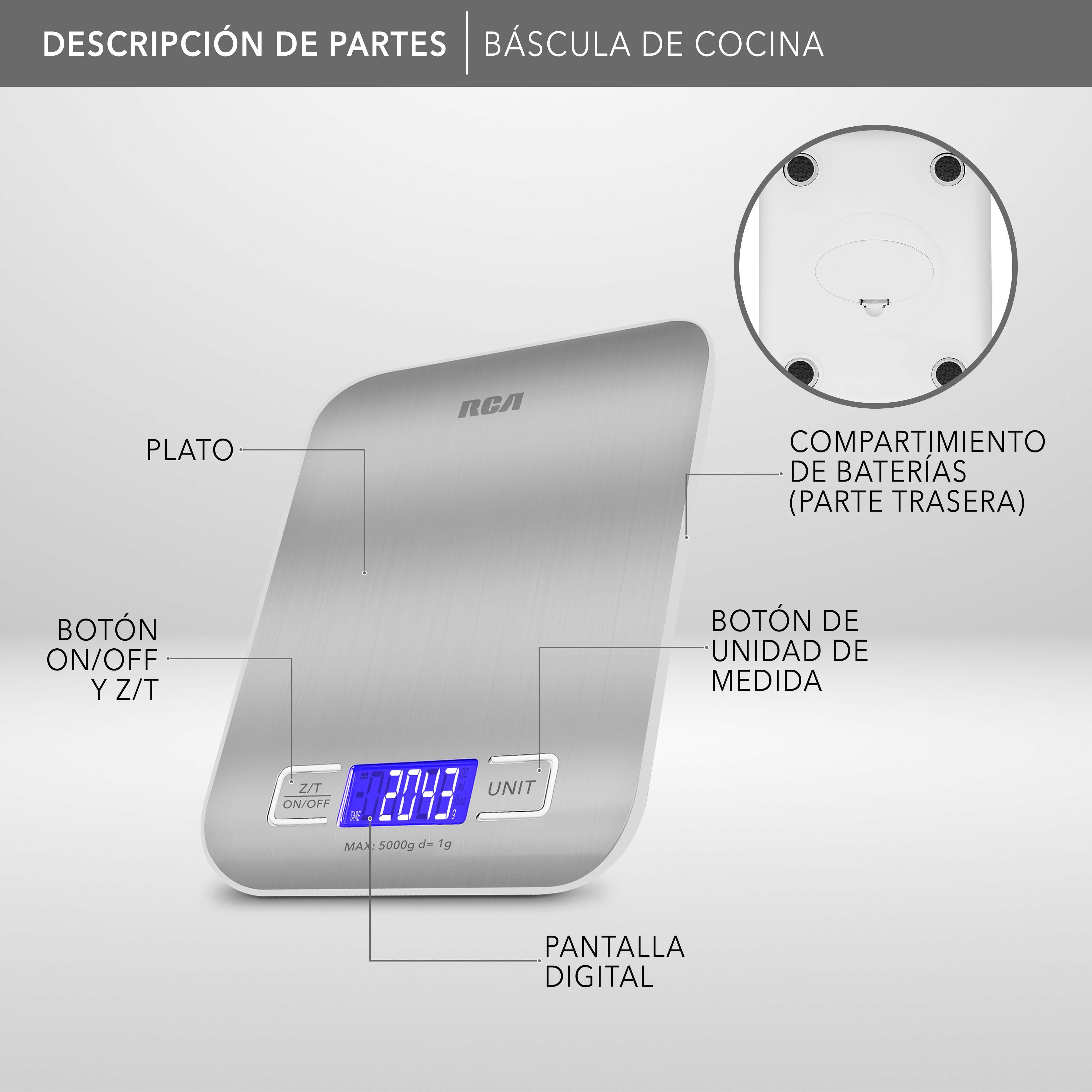 Báscula de Cocina RC-B1