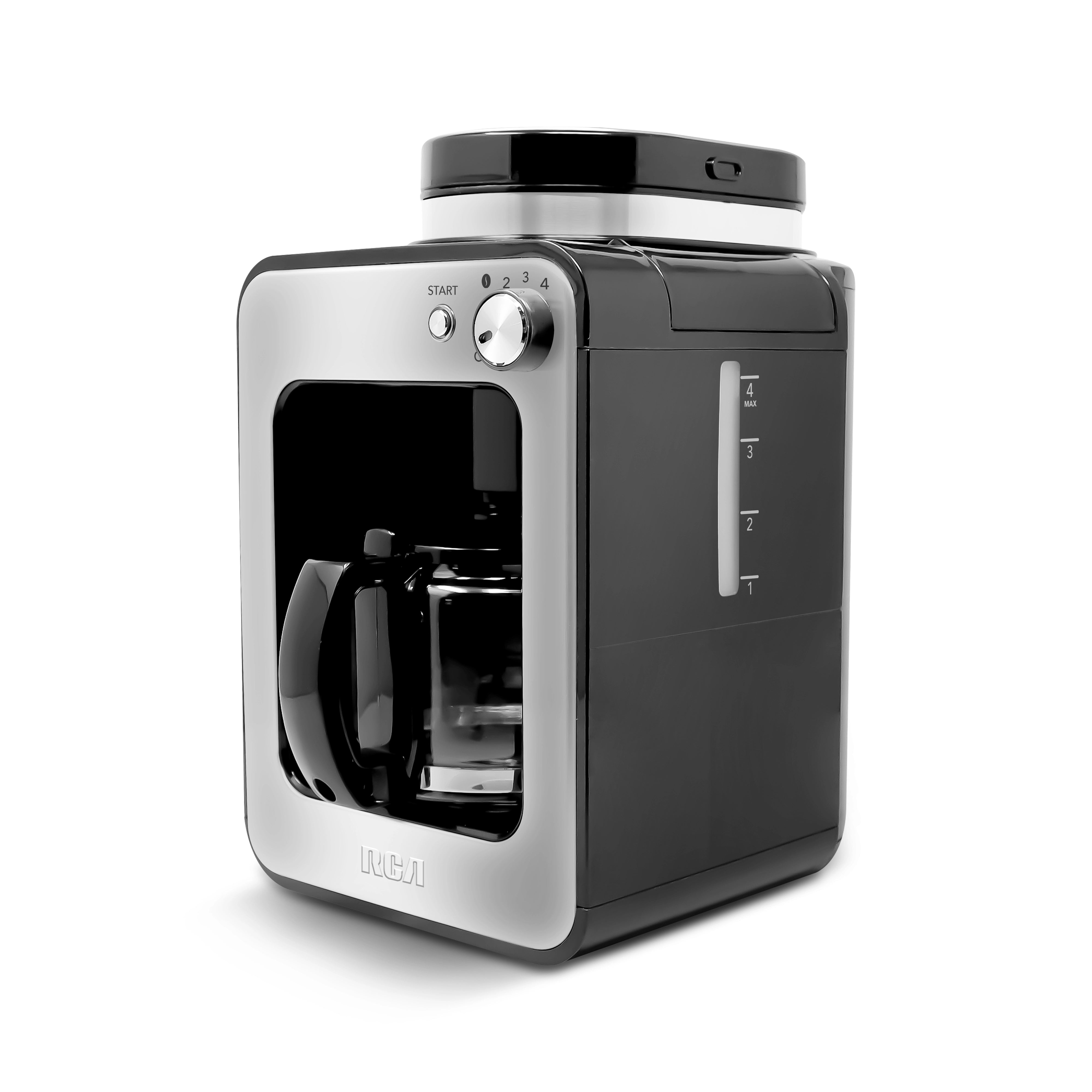 Cafetera con molino 4 tazas RC-CAF4