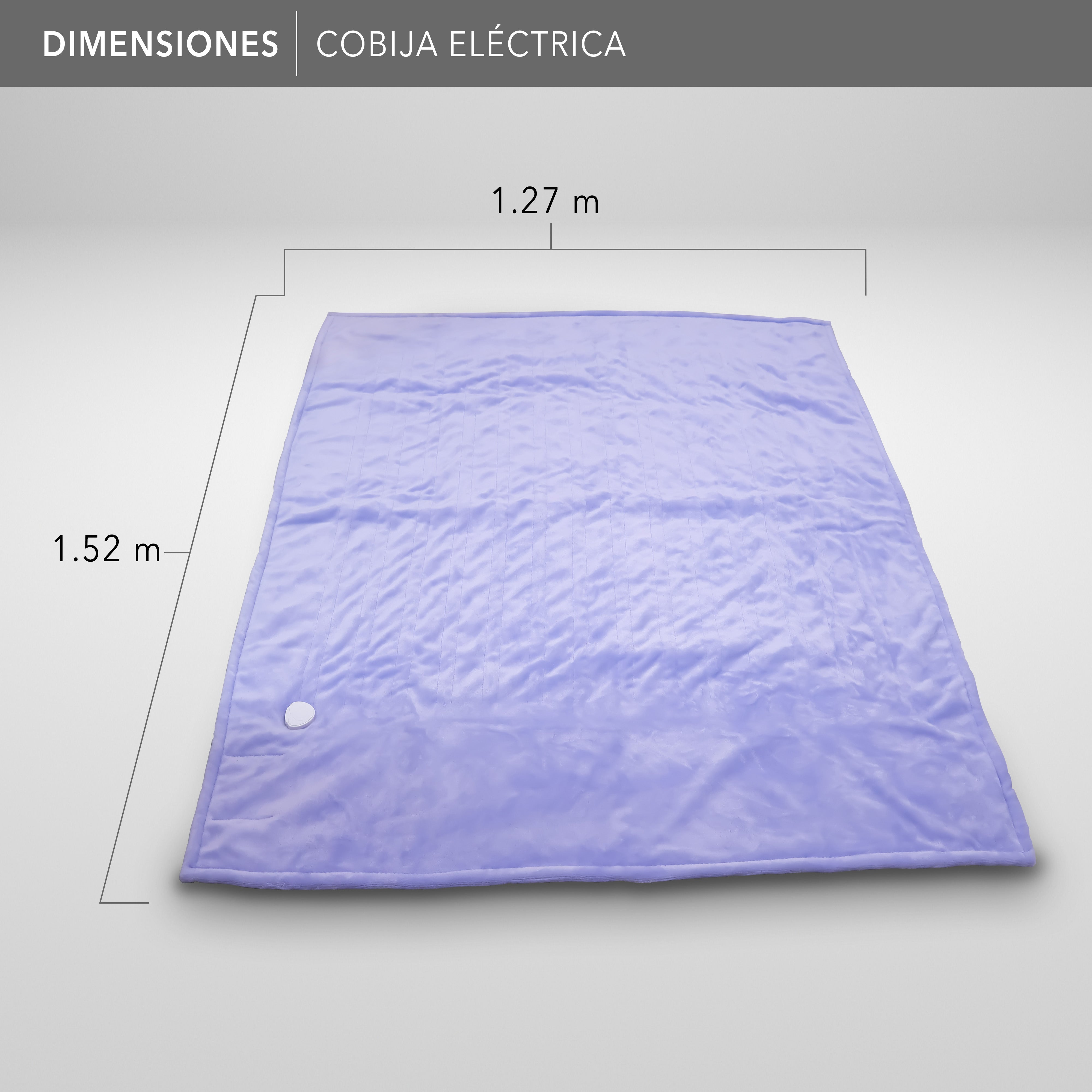 Cobija Eléctrica con Temporizador y 4 Niveles de Temperatura RC-CO1L
