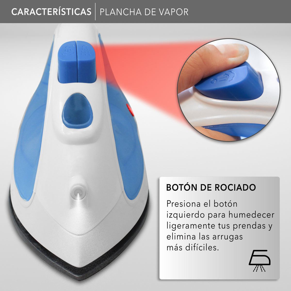 Plancha de Vapor