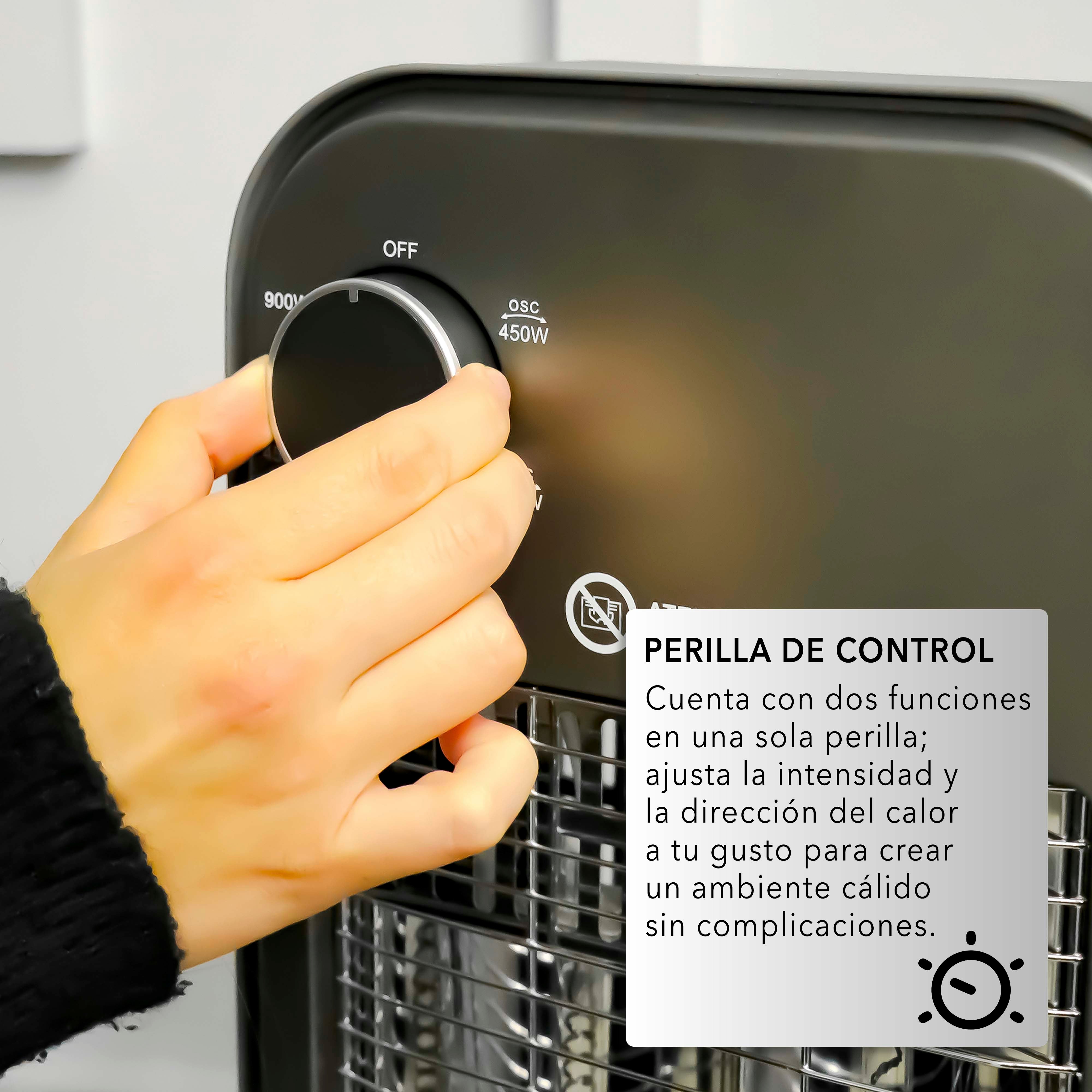 Calefactor de Fibra de Carbono RC-H3C