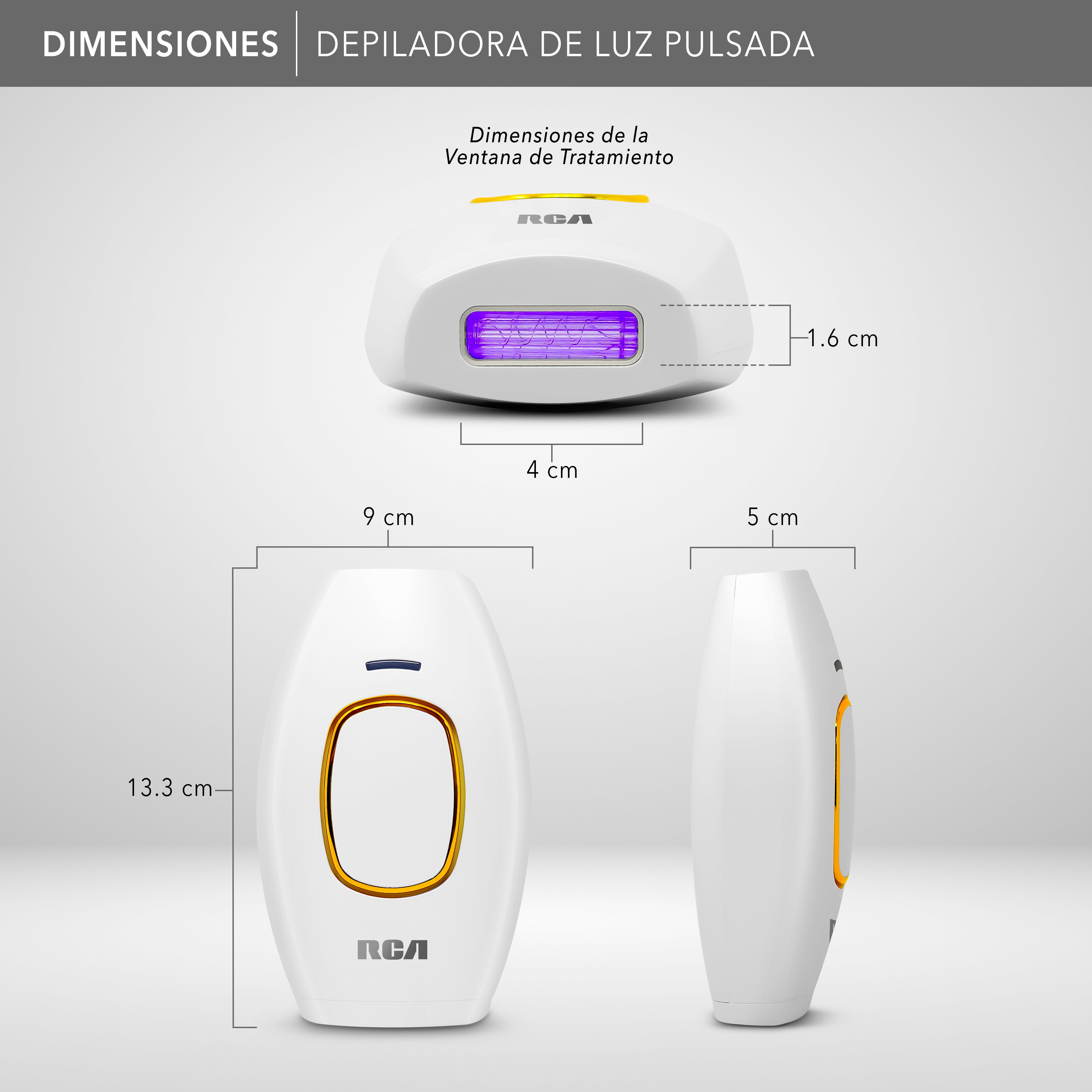 Depiladora de Luz Pulsada RC-IPL