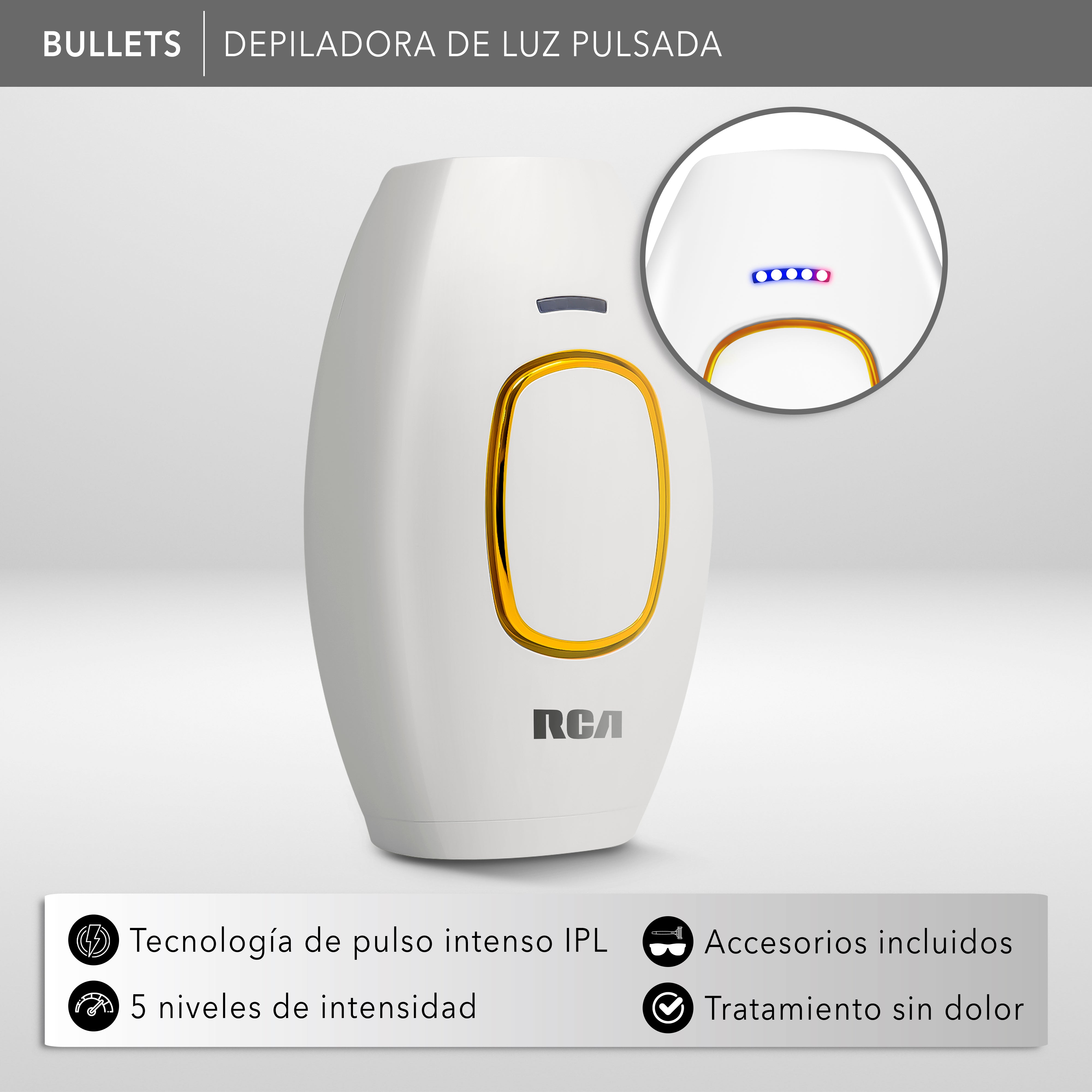Depiladora de Luz Pulsada RC-IPL