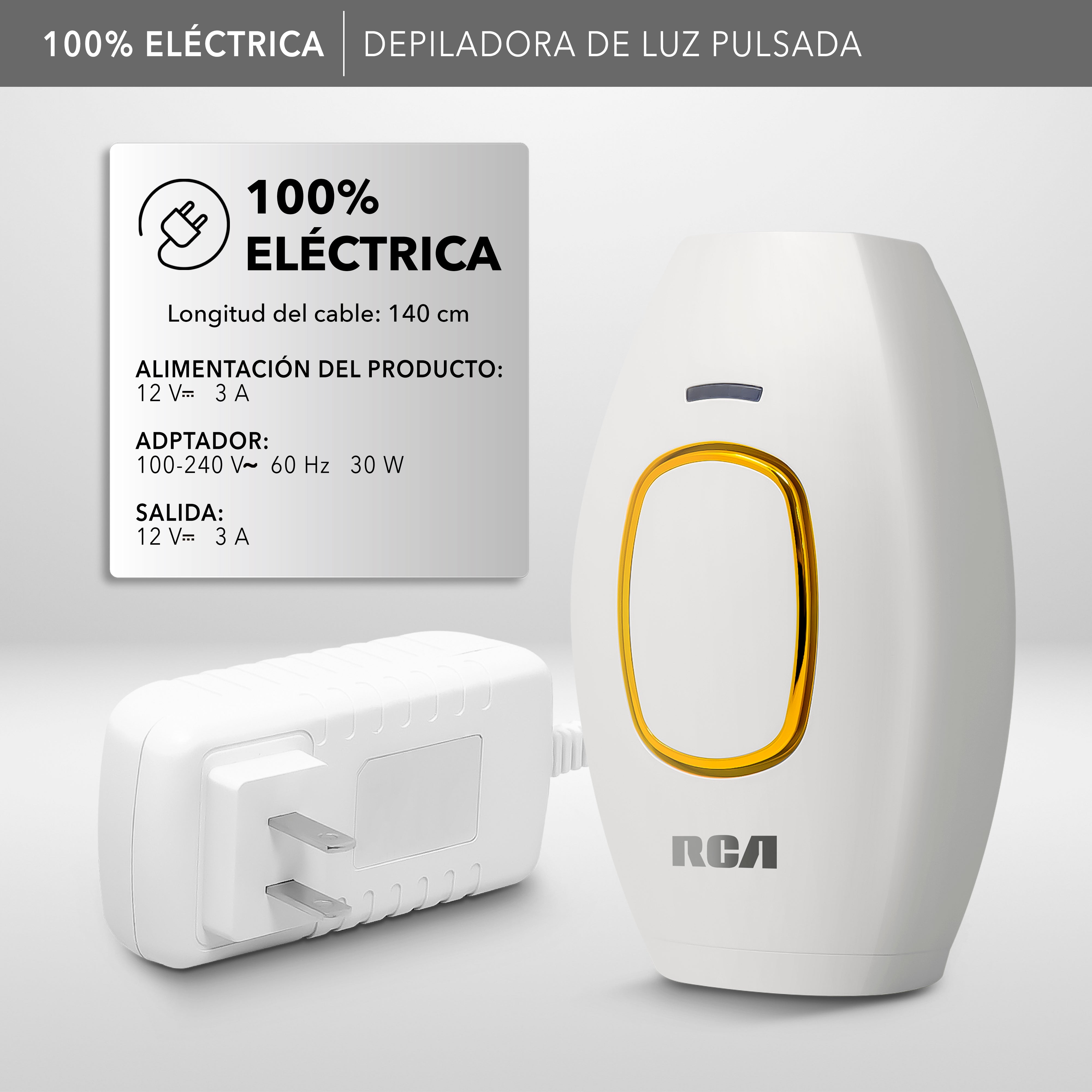 Depiladora de Luz Pulsada RC-IPL