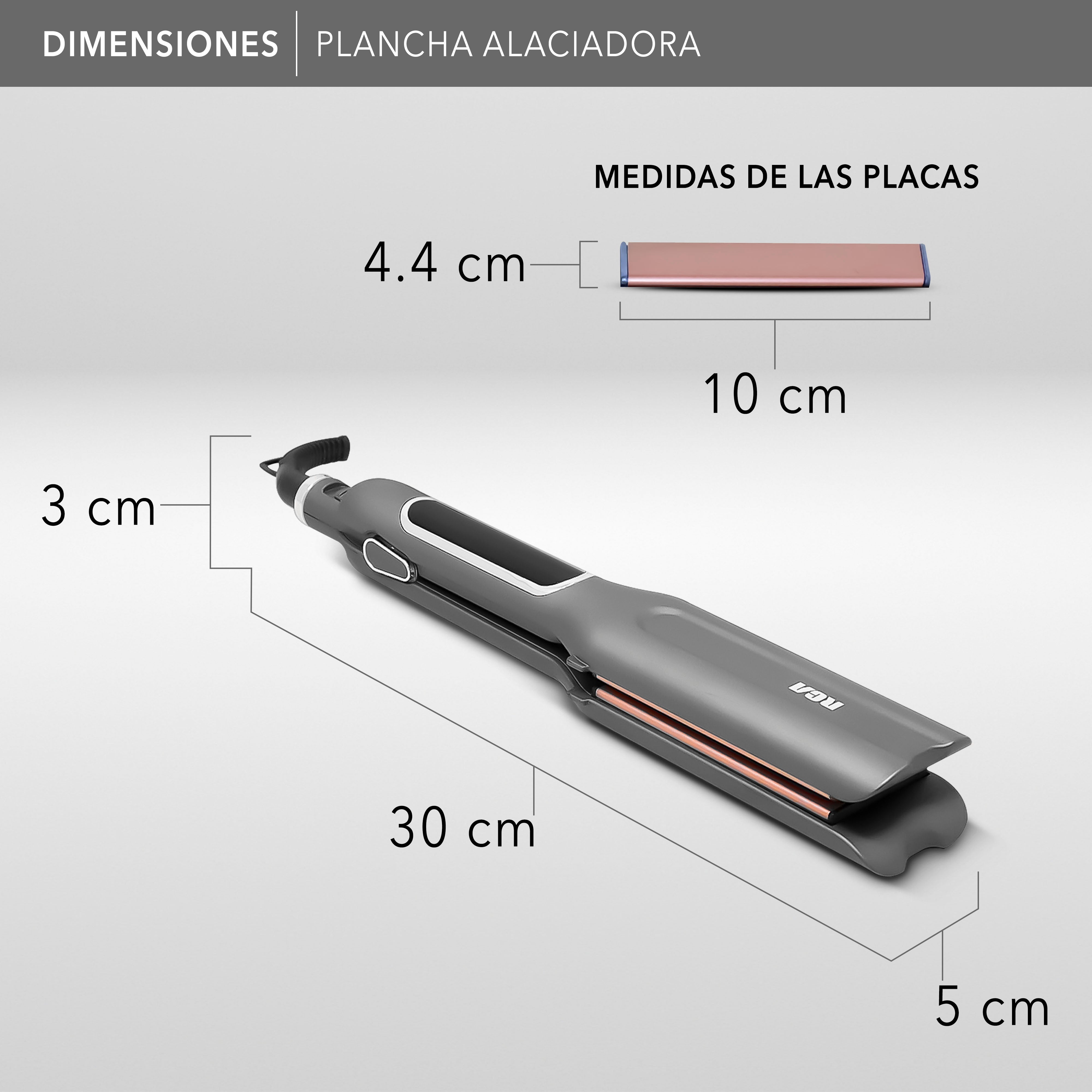 Plancha Alaciadora con Tecnología Iónica RC-P51