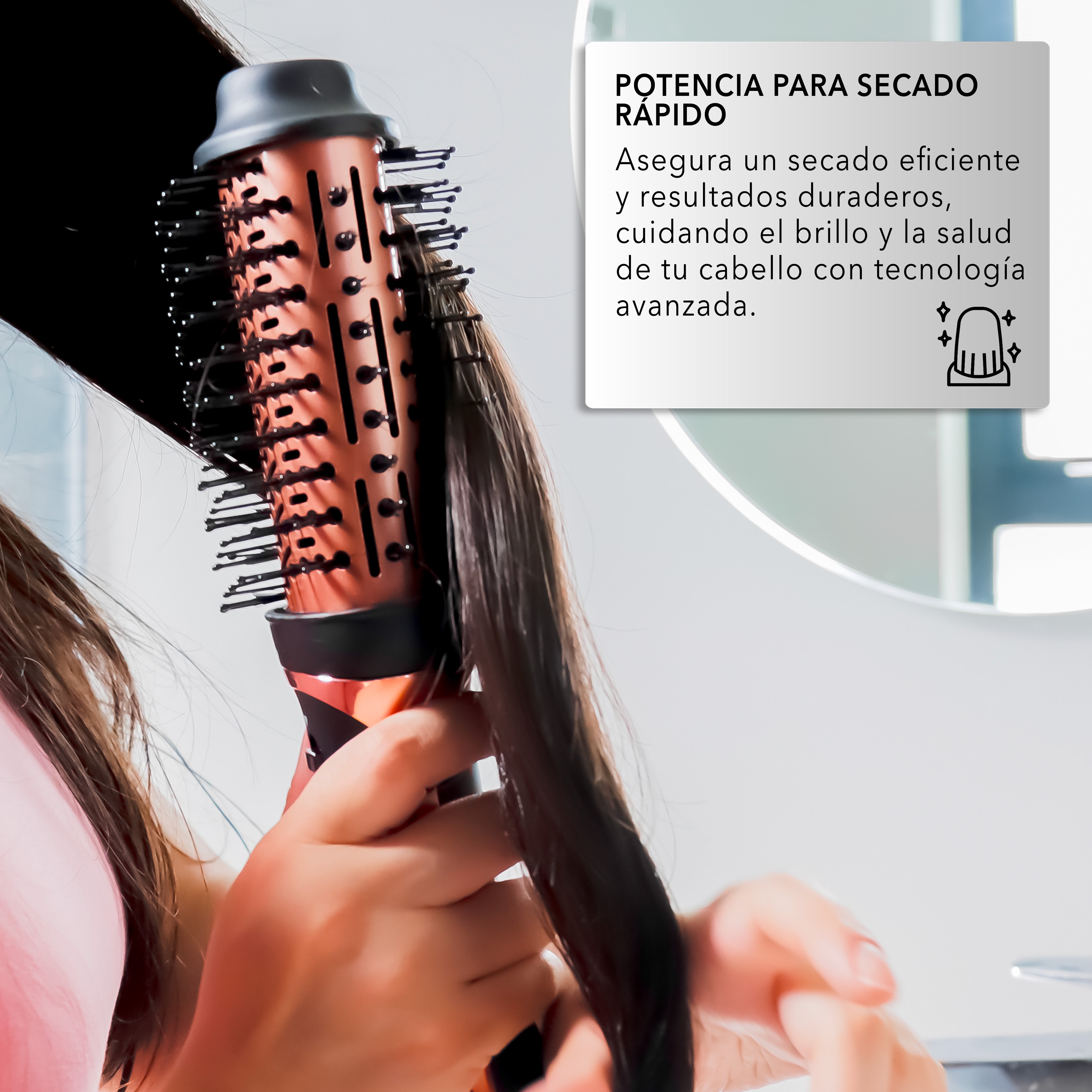 Cepillo Secador 2 en 1 RC-P52
