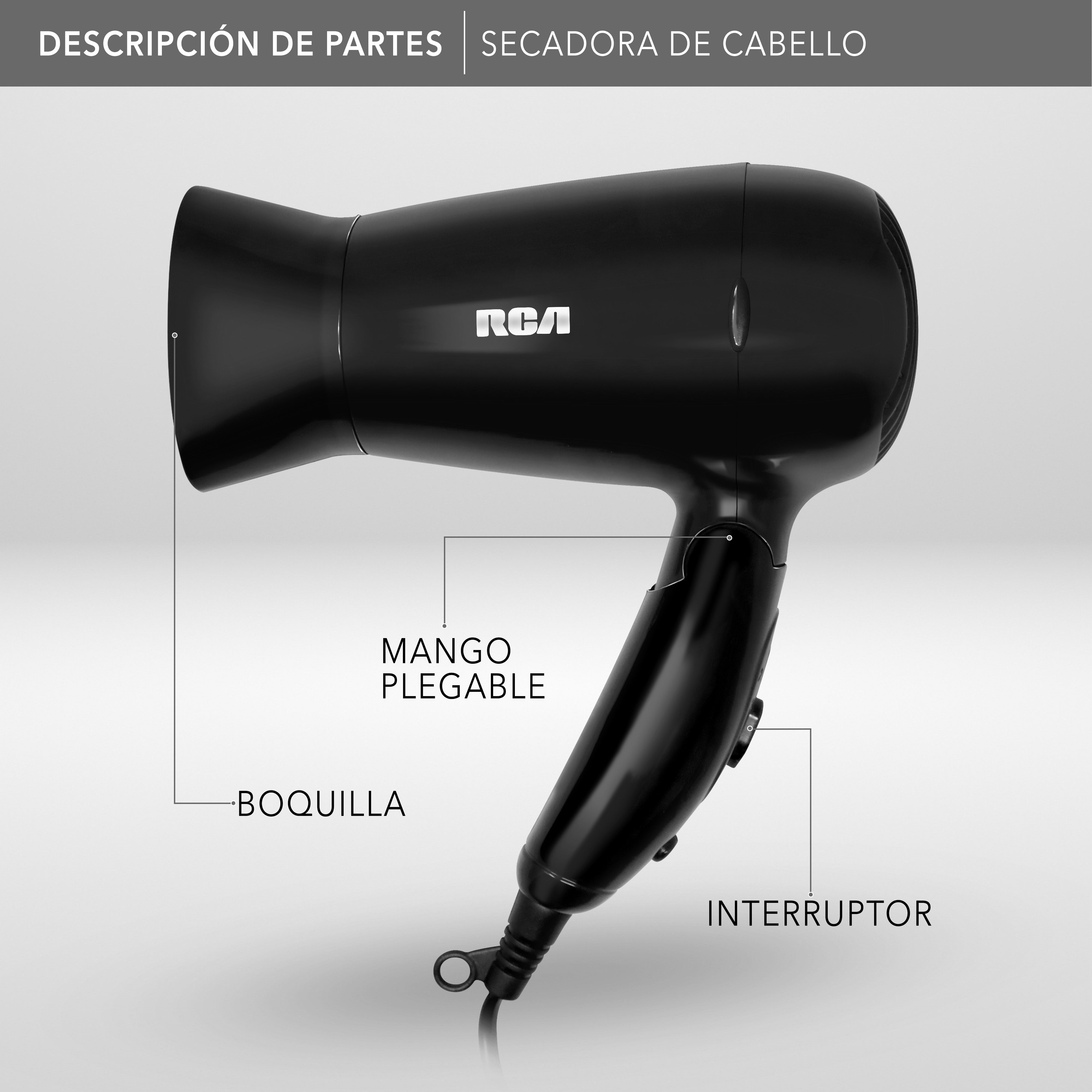 Secadora de Cabello RC-P8