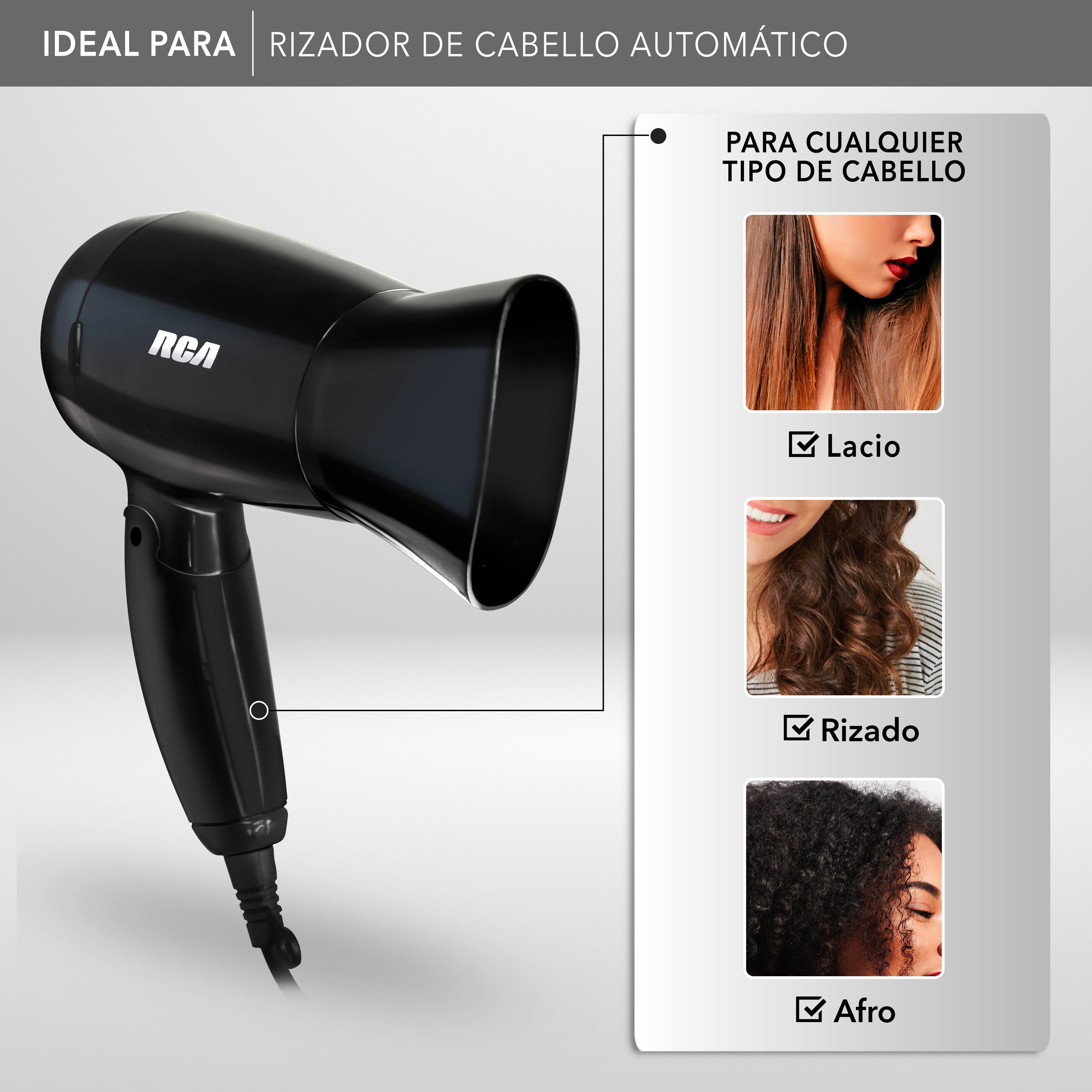 Secadora de Cabello RC-P8
