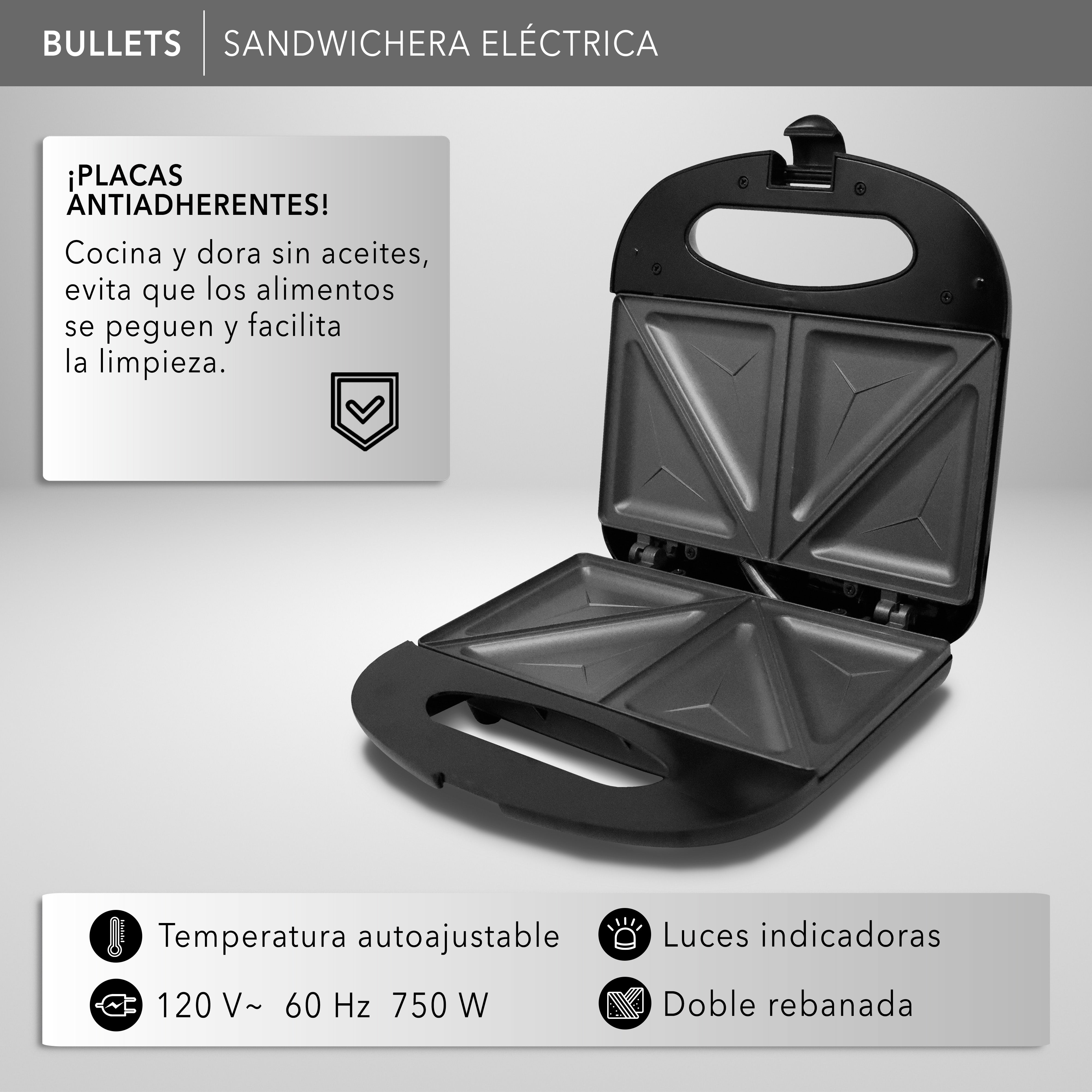 RCA Sandwichera Eléctrica RC-SW1