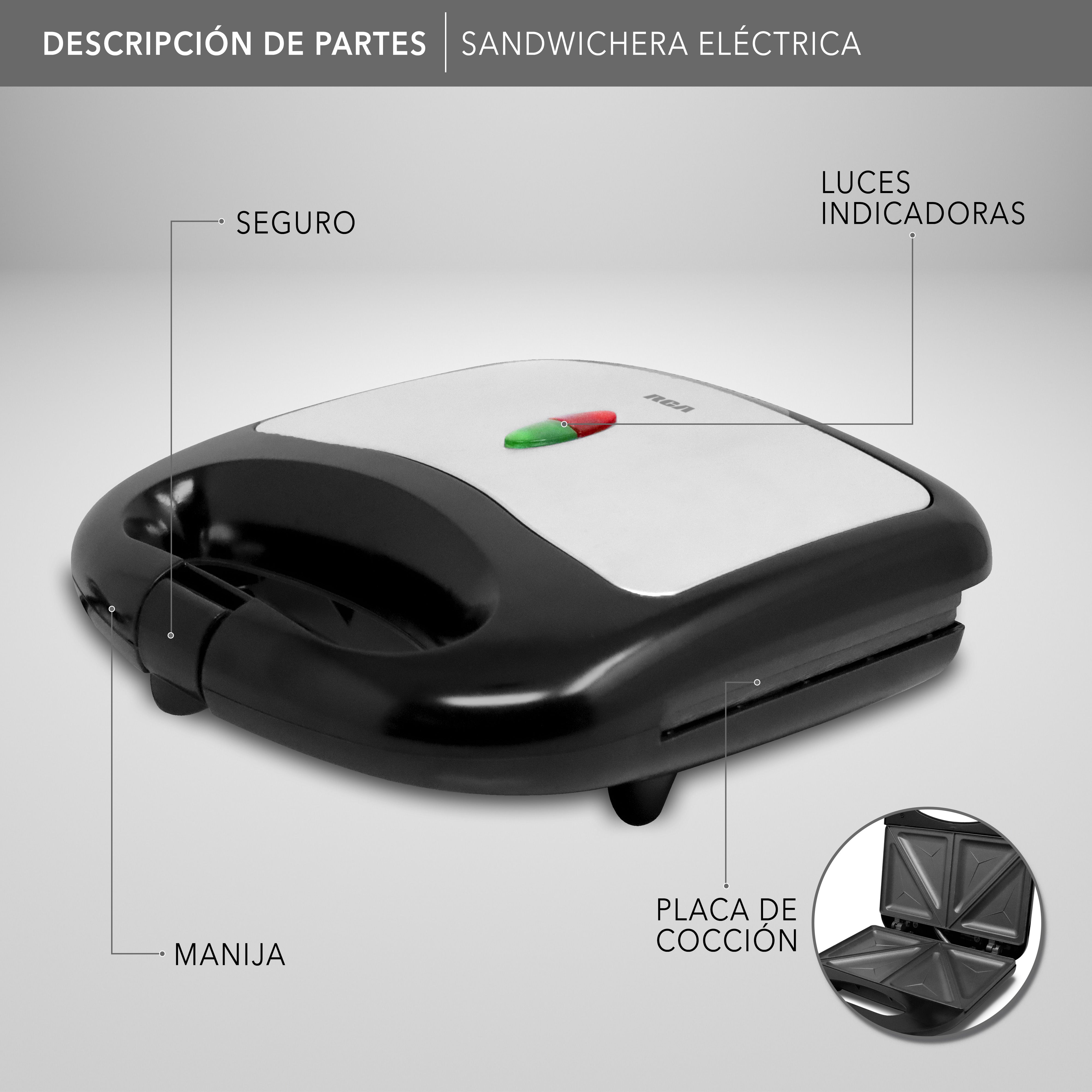 RCA Sandwichera Eléctrica RC-SW1