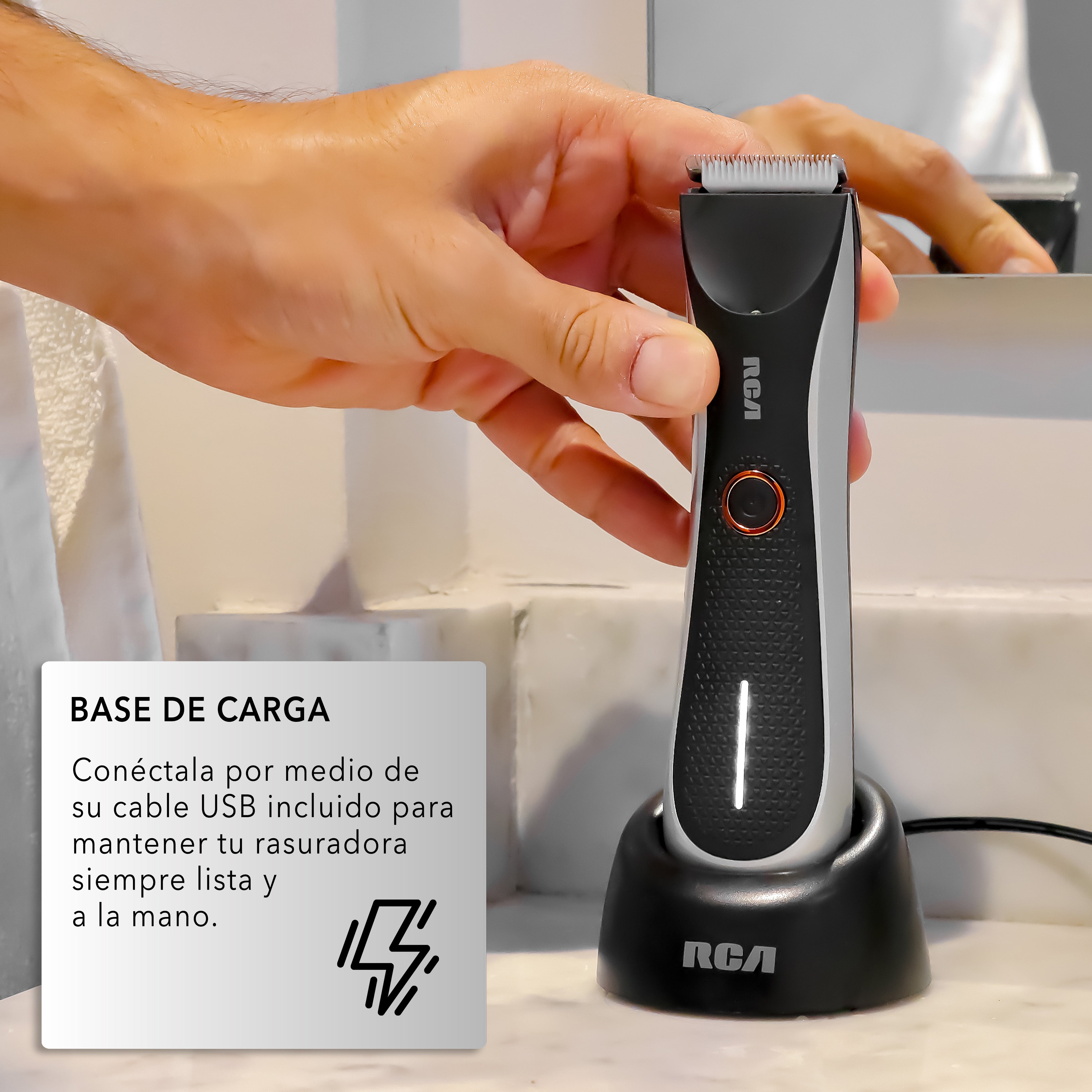 Rasuradora Eléctrica Inalámbrica RC-TR1