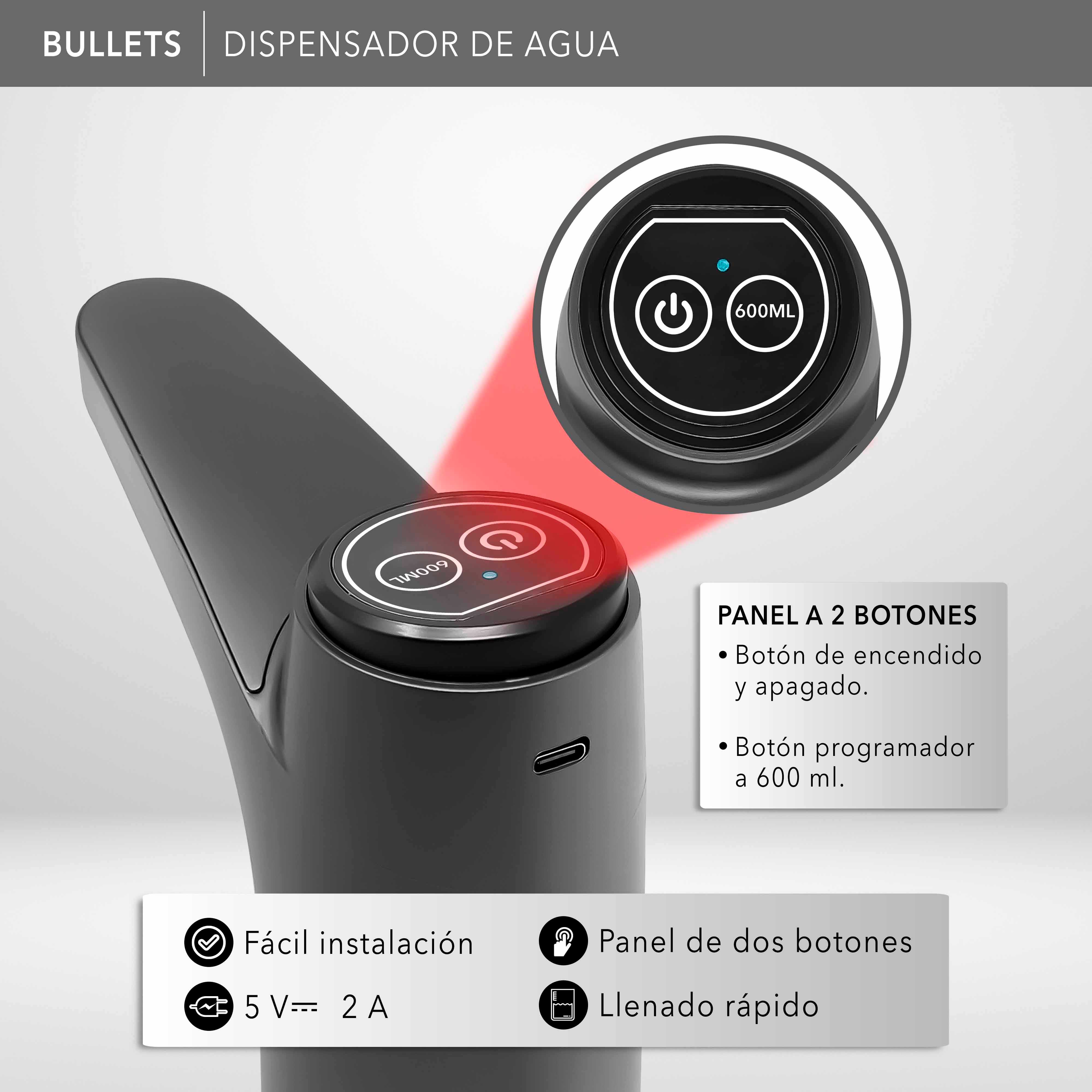 Dispensador de Agua Eléctrico  RC-WD2
