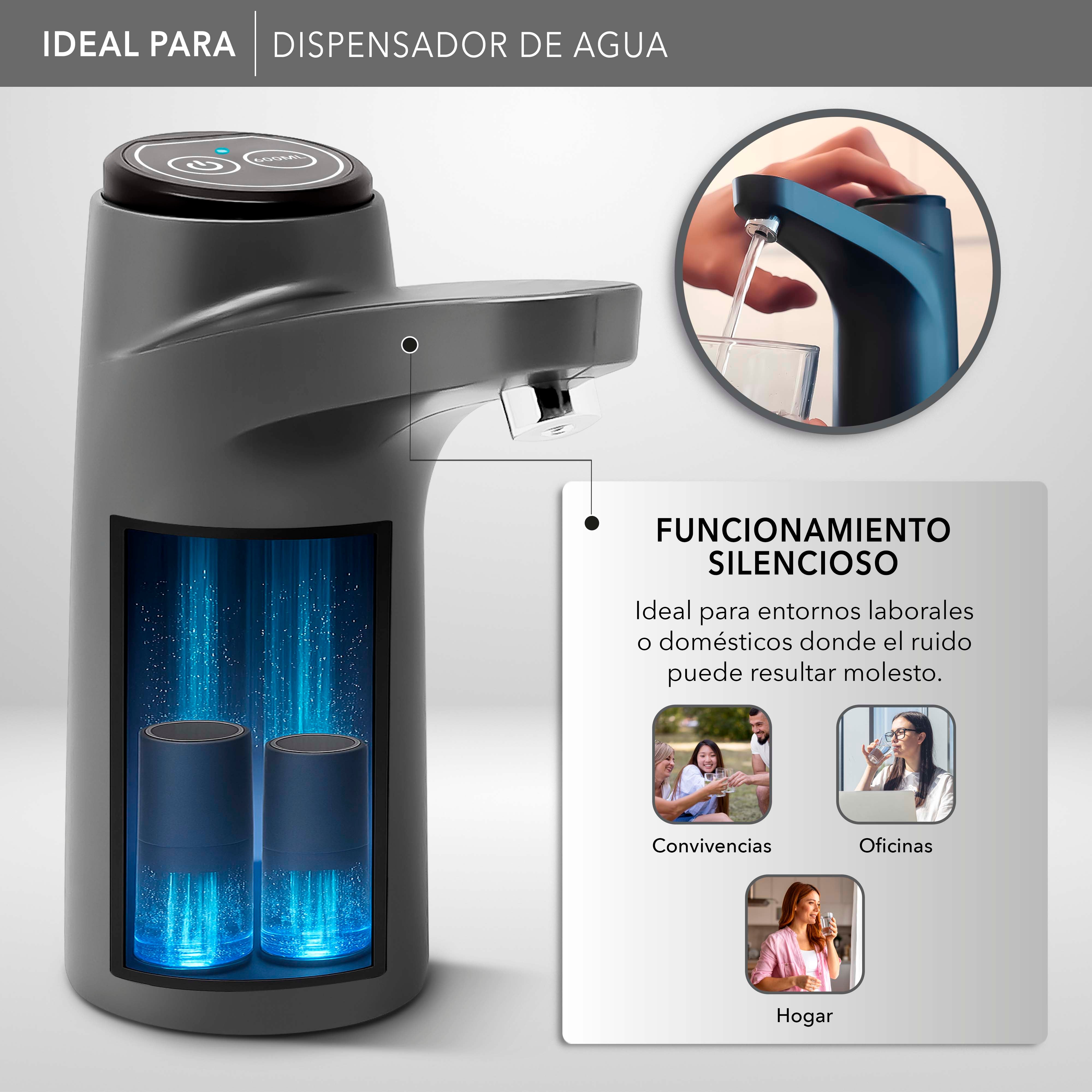 Dispensador de Agua Eléctrico  RC-WD2
