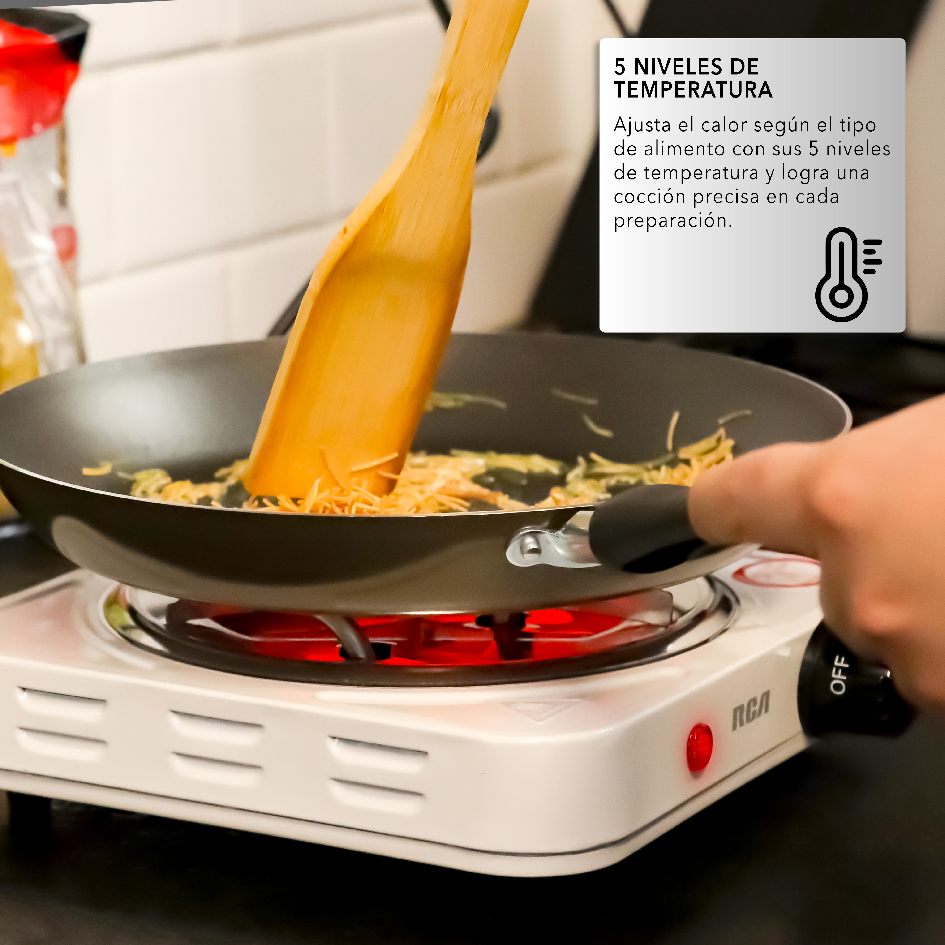 Parrilla Eléctrica de Espiral RC1000A