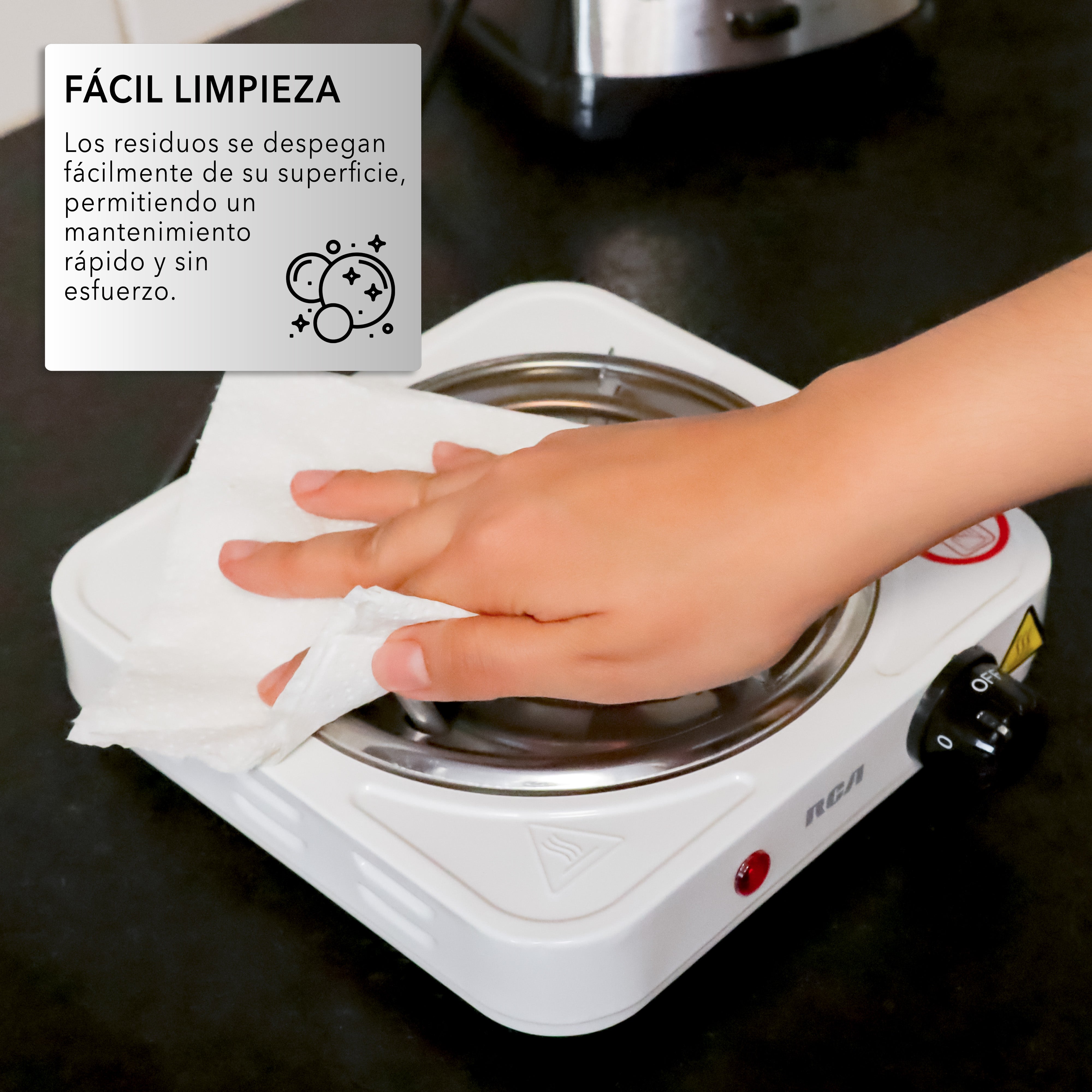 Parrilla Eléctrica de Espiral RC1000A