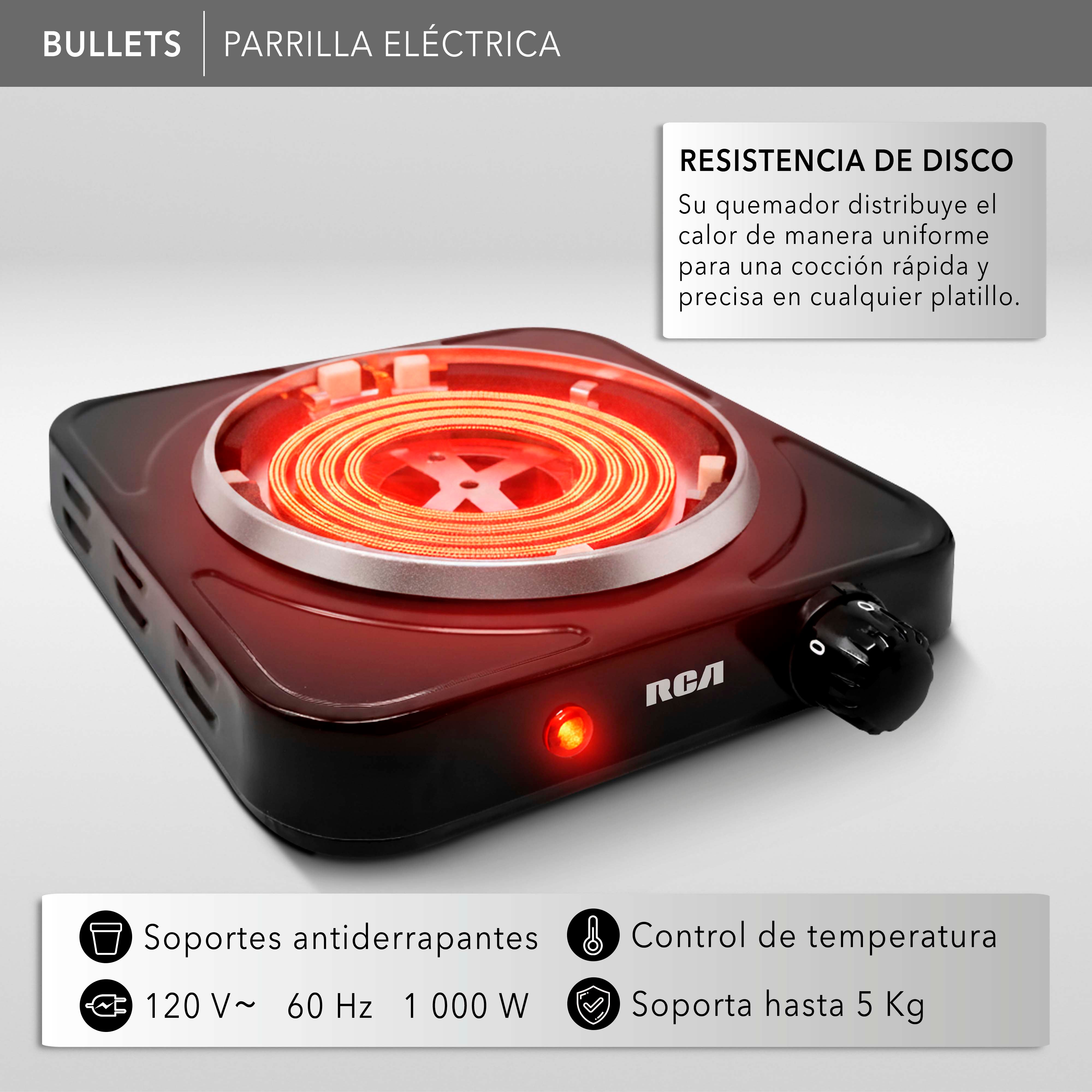 Parrilla Eléctrica RC1000N