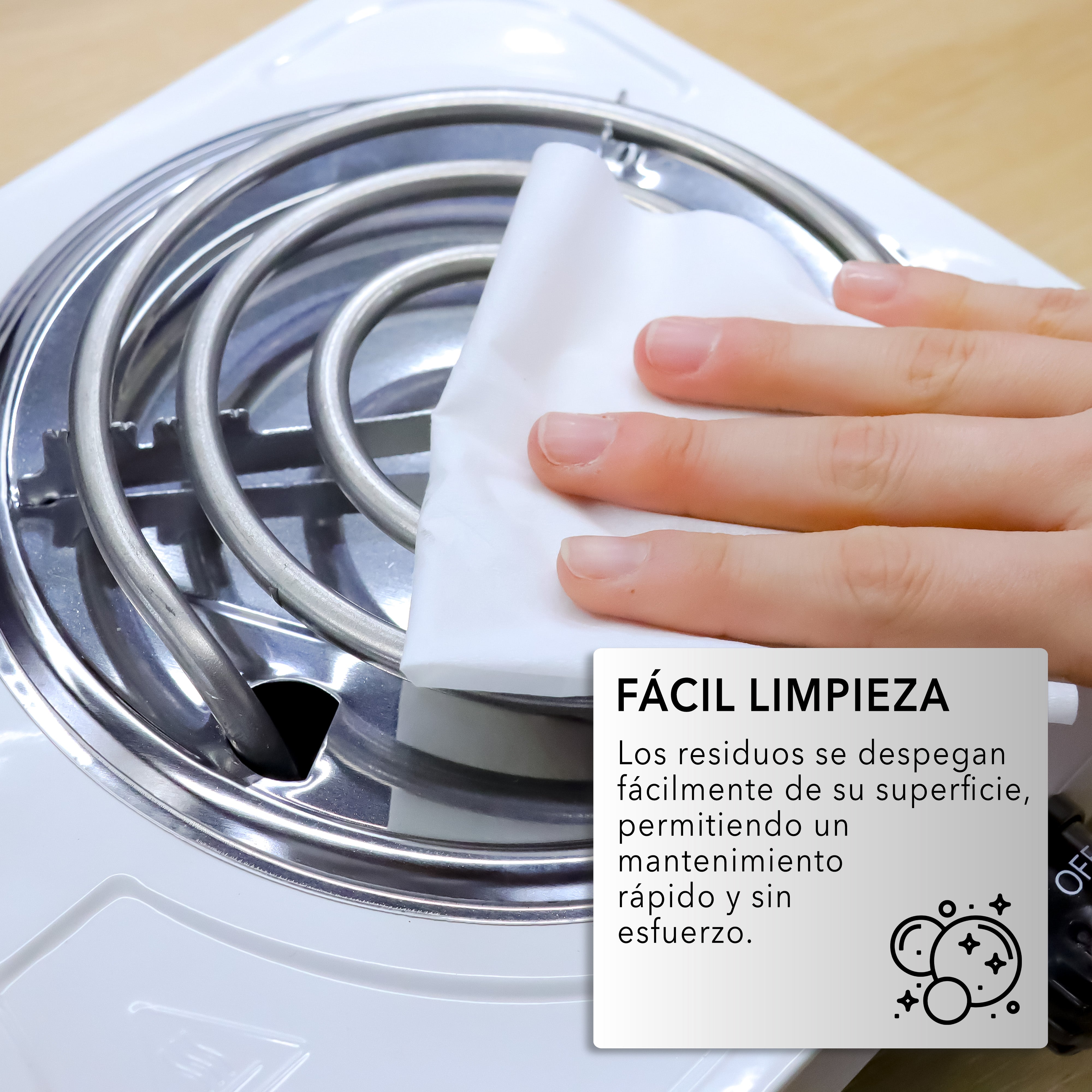 Parrilla Eléctrica de Espiral RC2000A