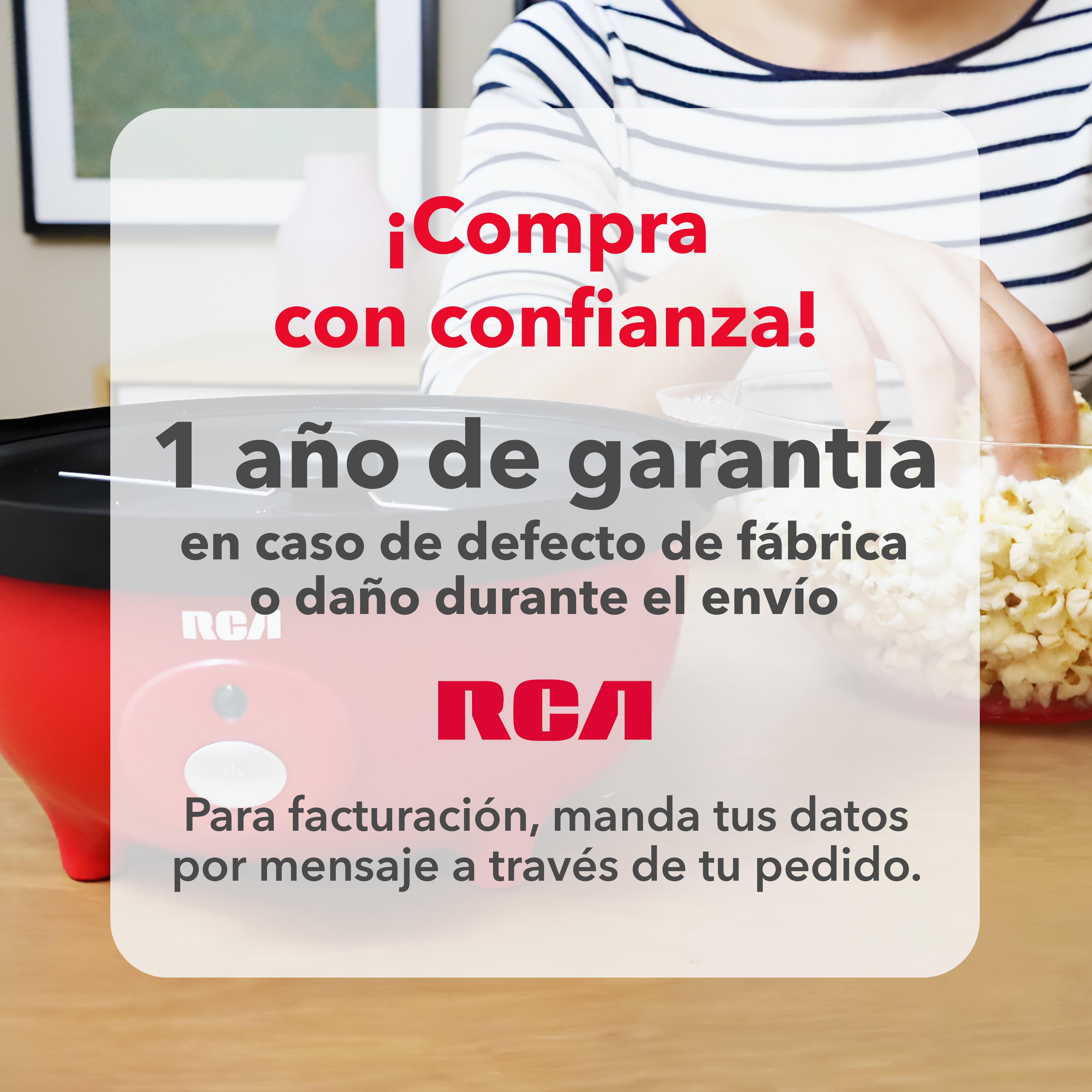 Palomitero de Tazón RC-1026