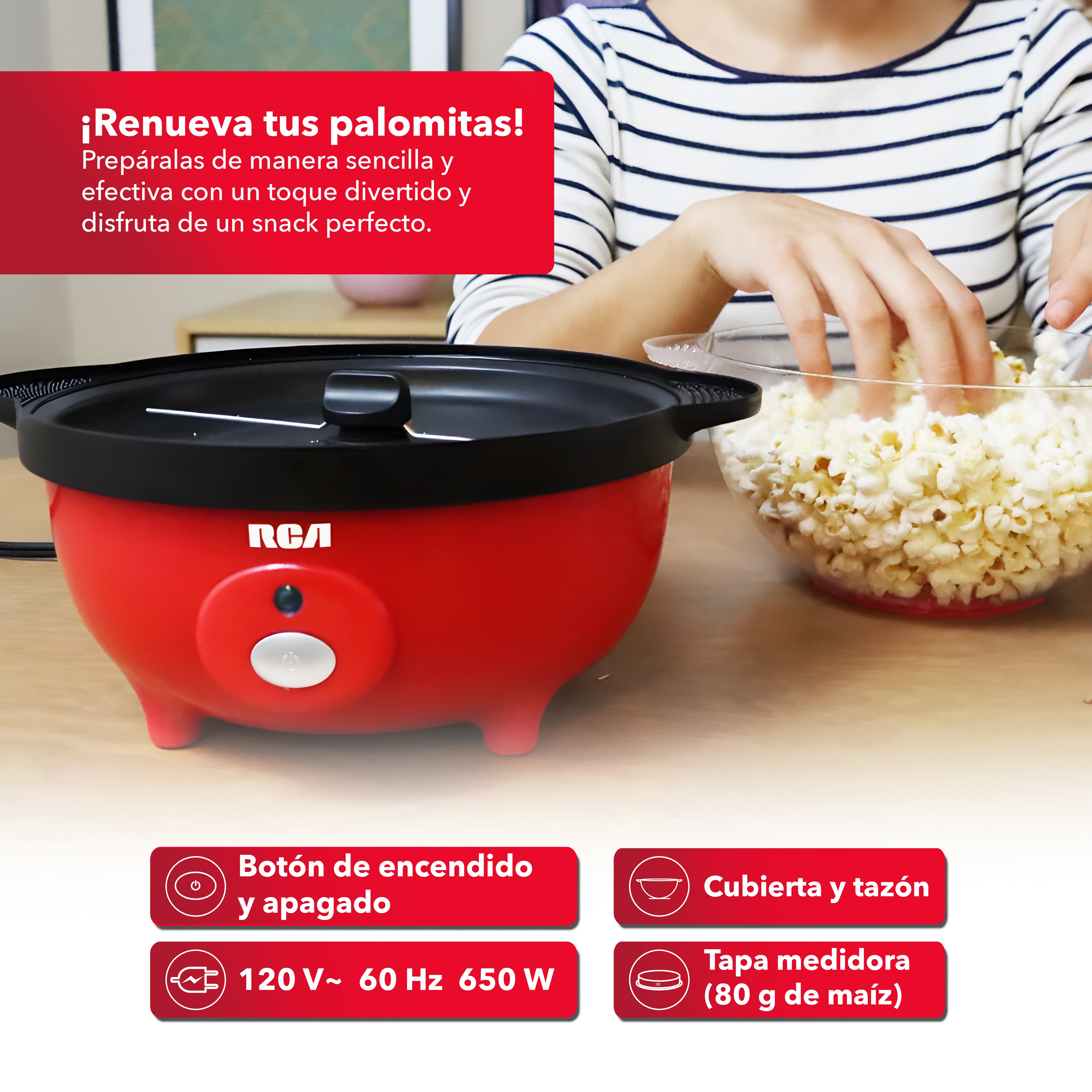 Palomitero de Tazón RC-1026