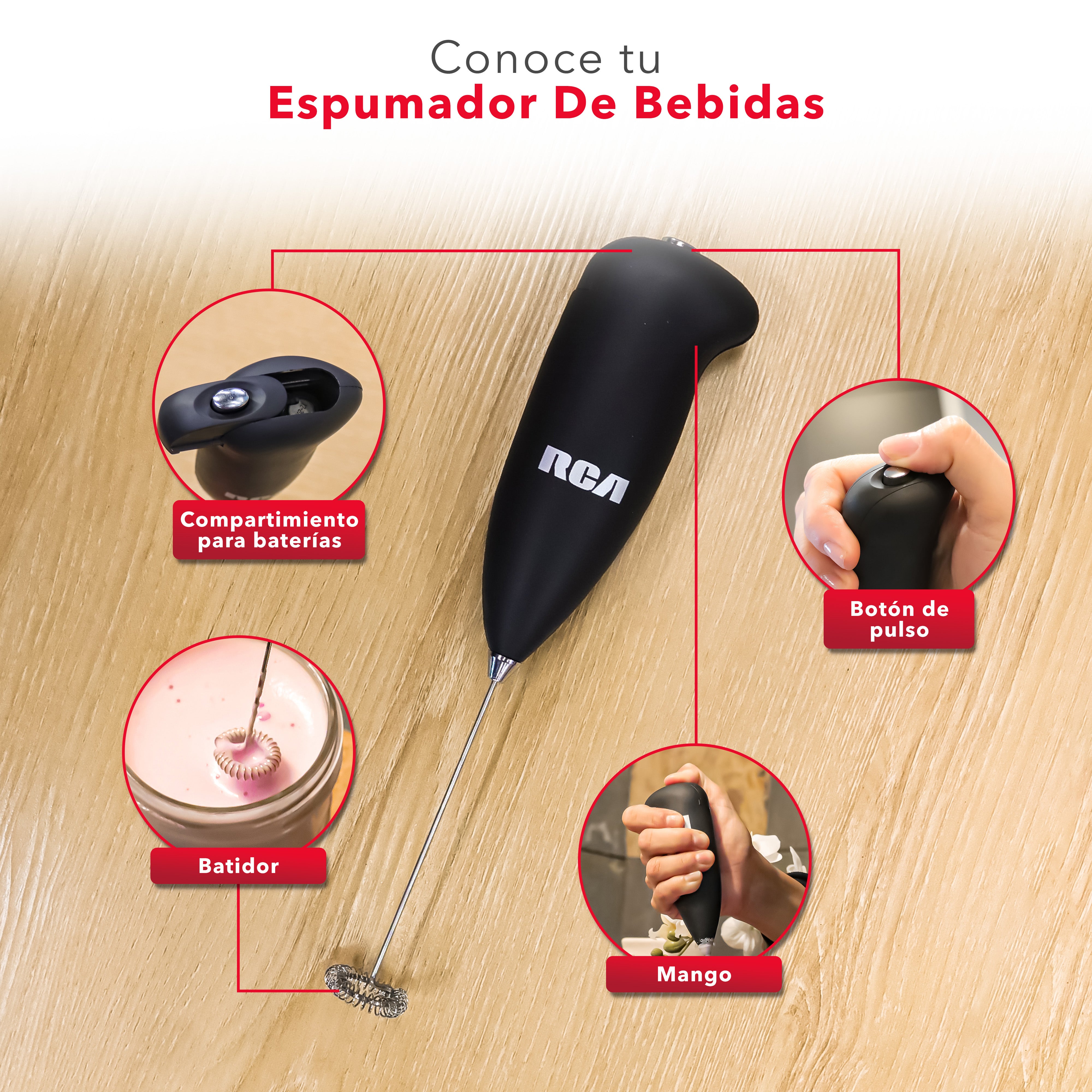 Espumador de Bebidas RC-64