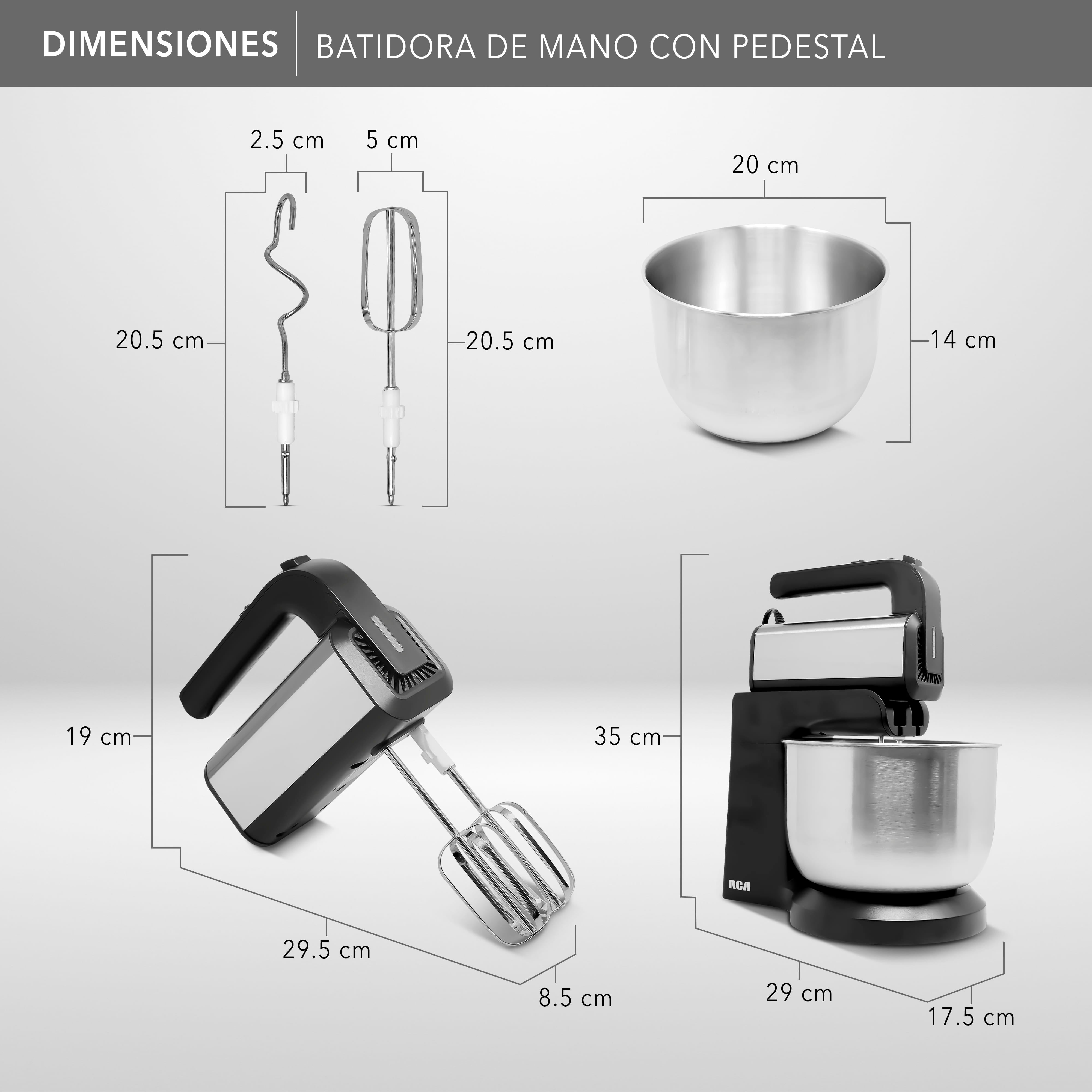 Batidora de Mano con Pedestal RC-70
