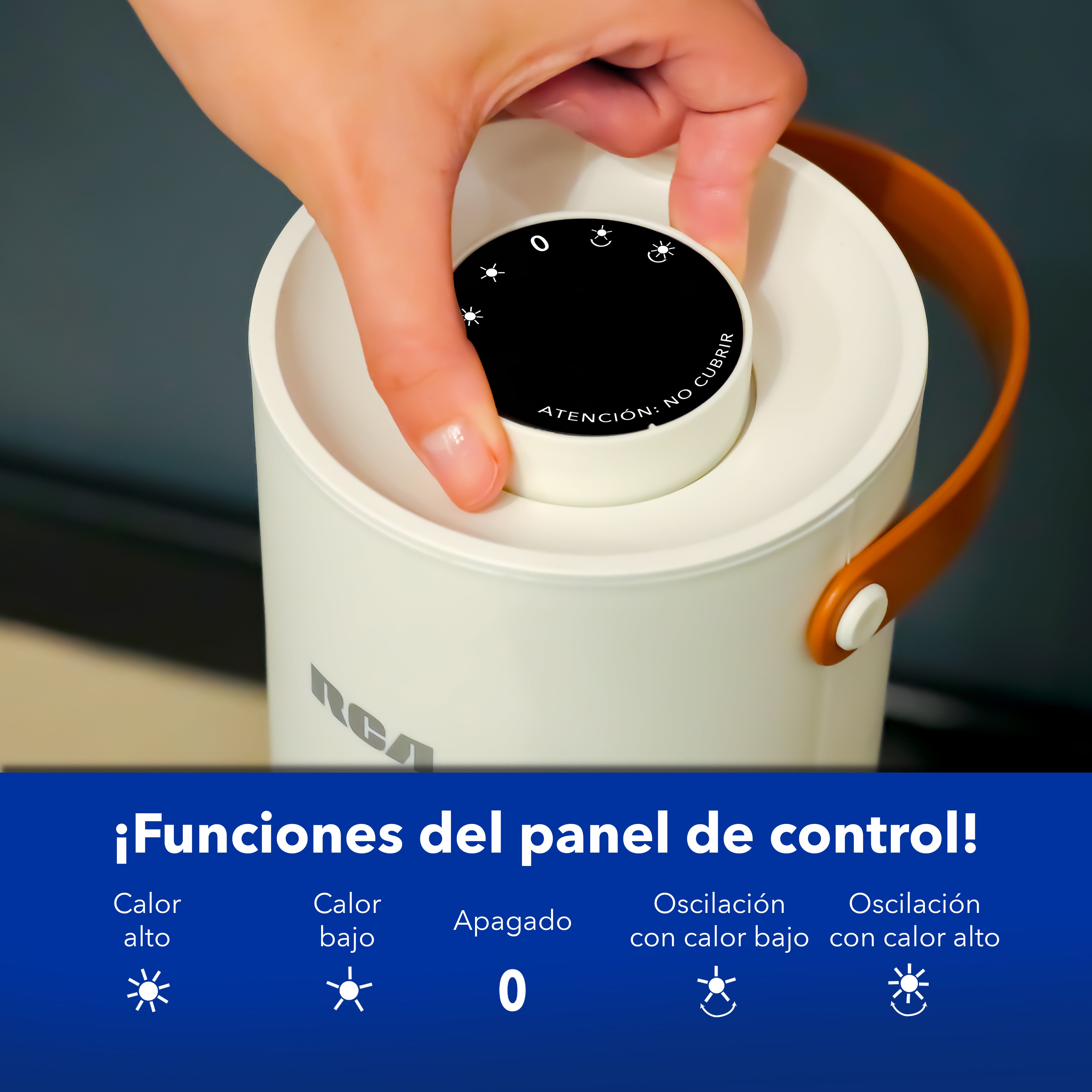 Calefactor de Fibra de Carbono RC-H10