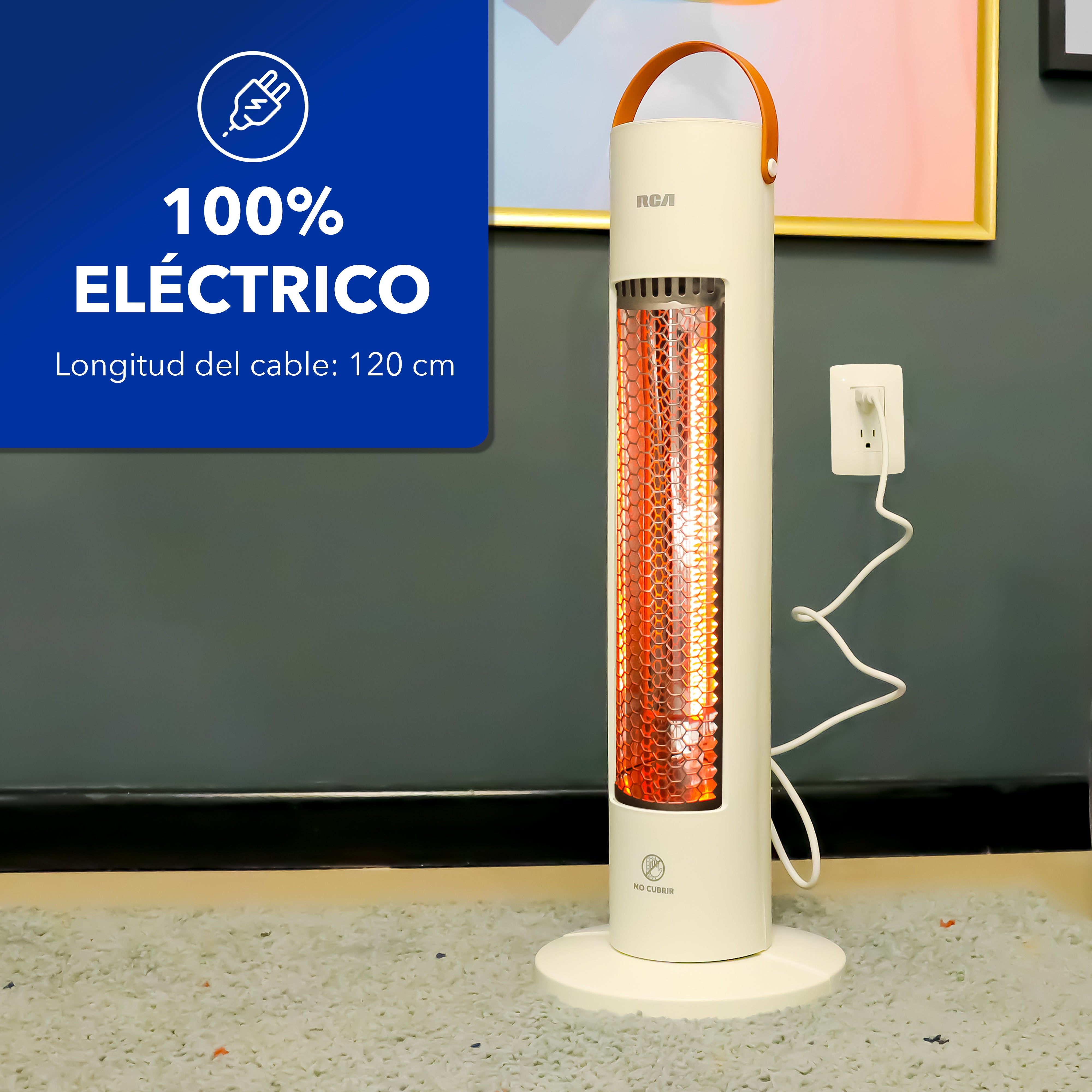 Calefactor de Fibra de Carbono RC-H10