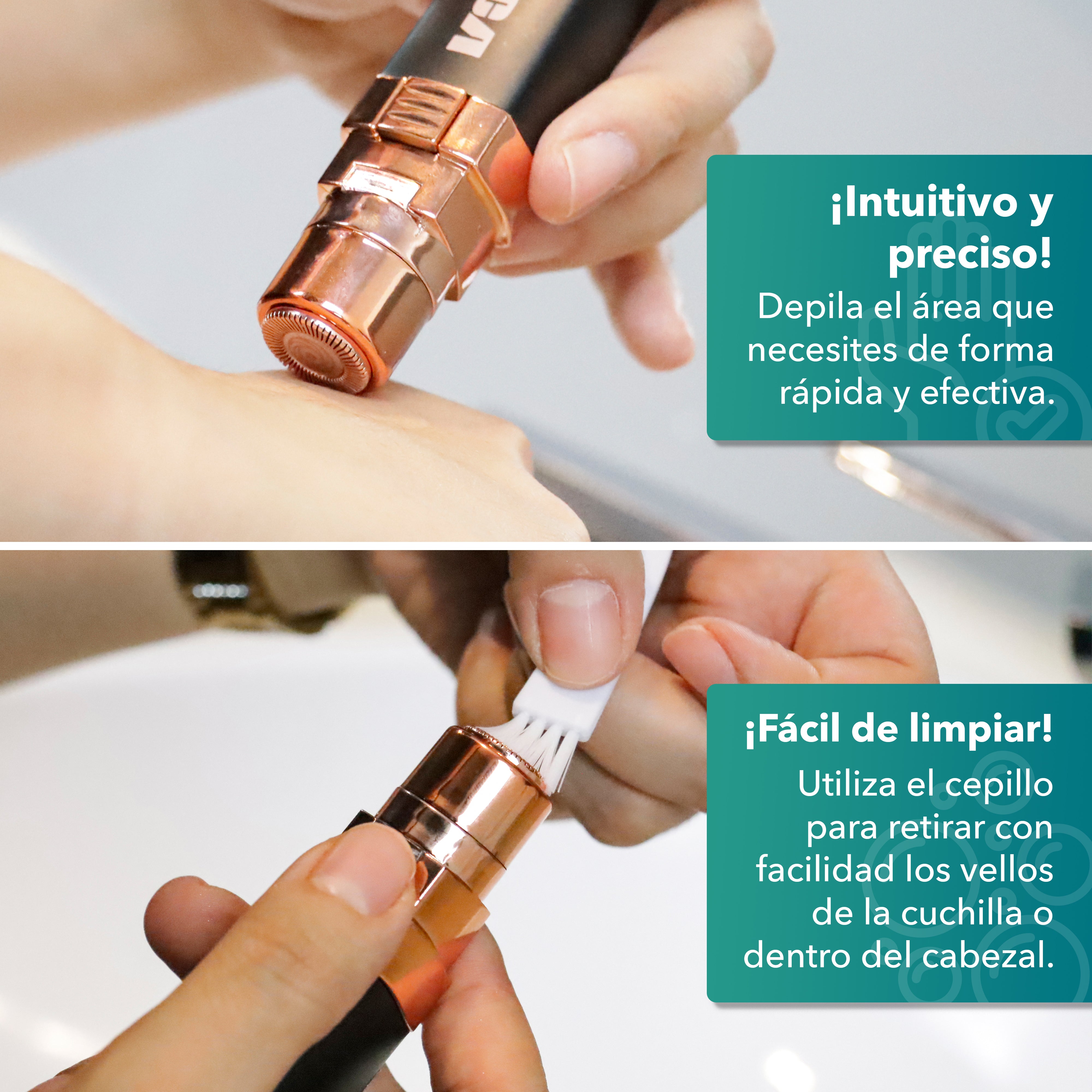 Removedor de vello facial RC-P29