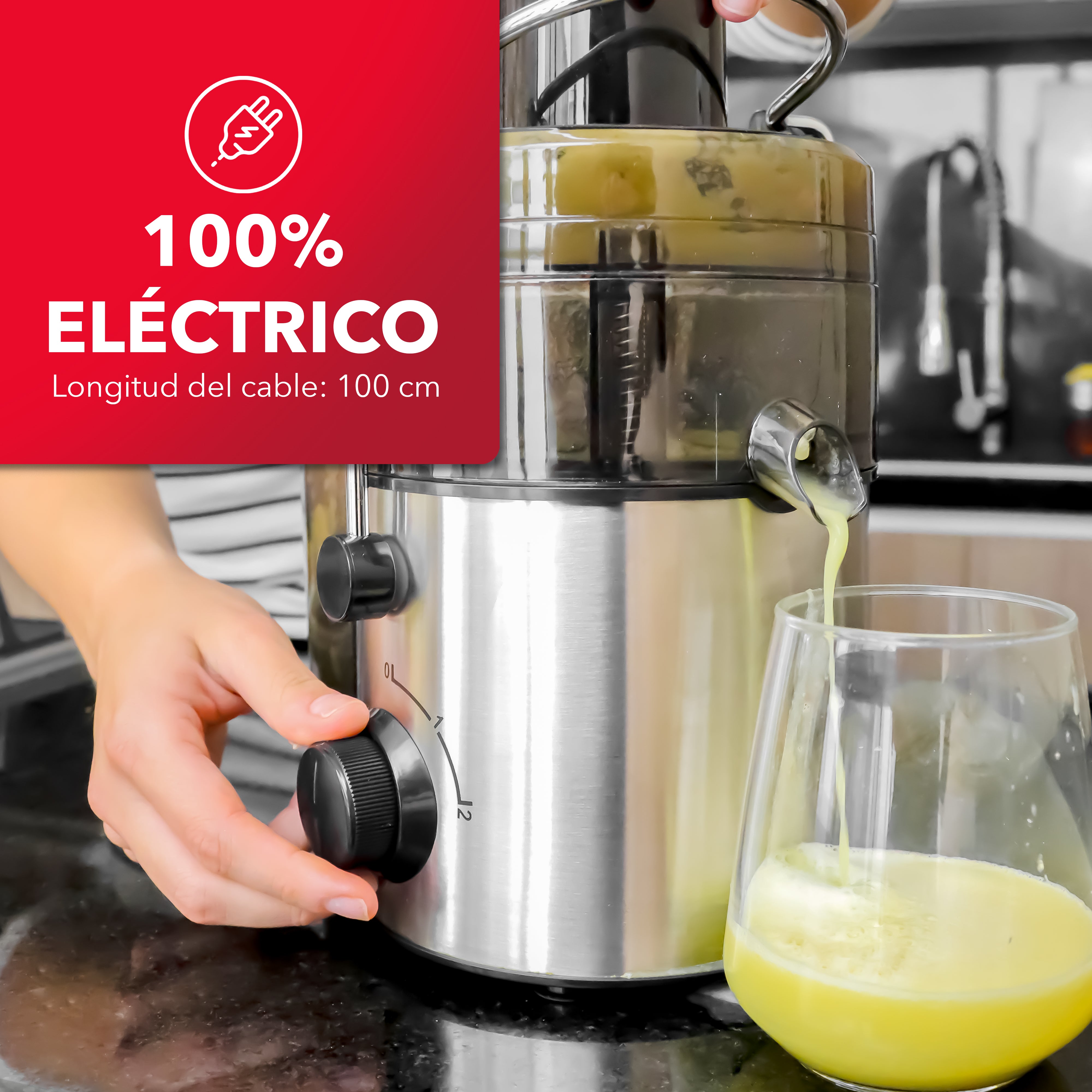 Extractor de Jugos con Dos Velocidades RC-XT1